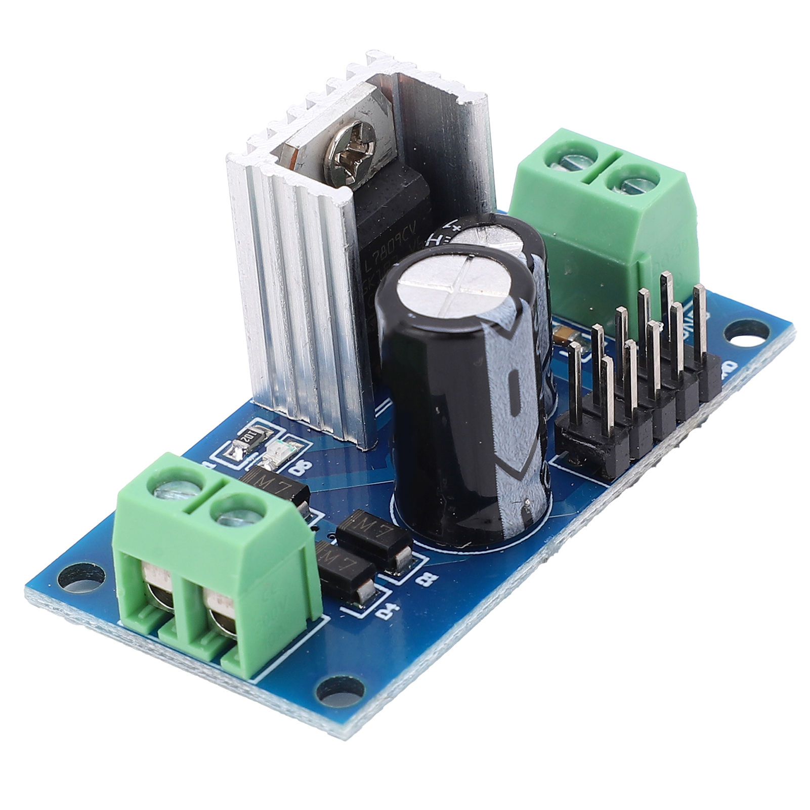 Spannungsreglermodul, Stabilisierungsplatine, Netzteil, Abwärtswandler 9v 1,2a Lm7809