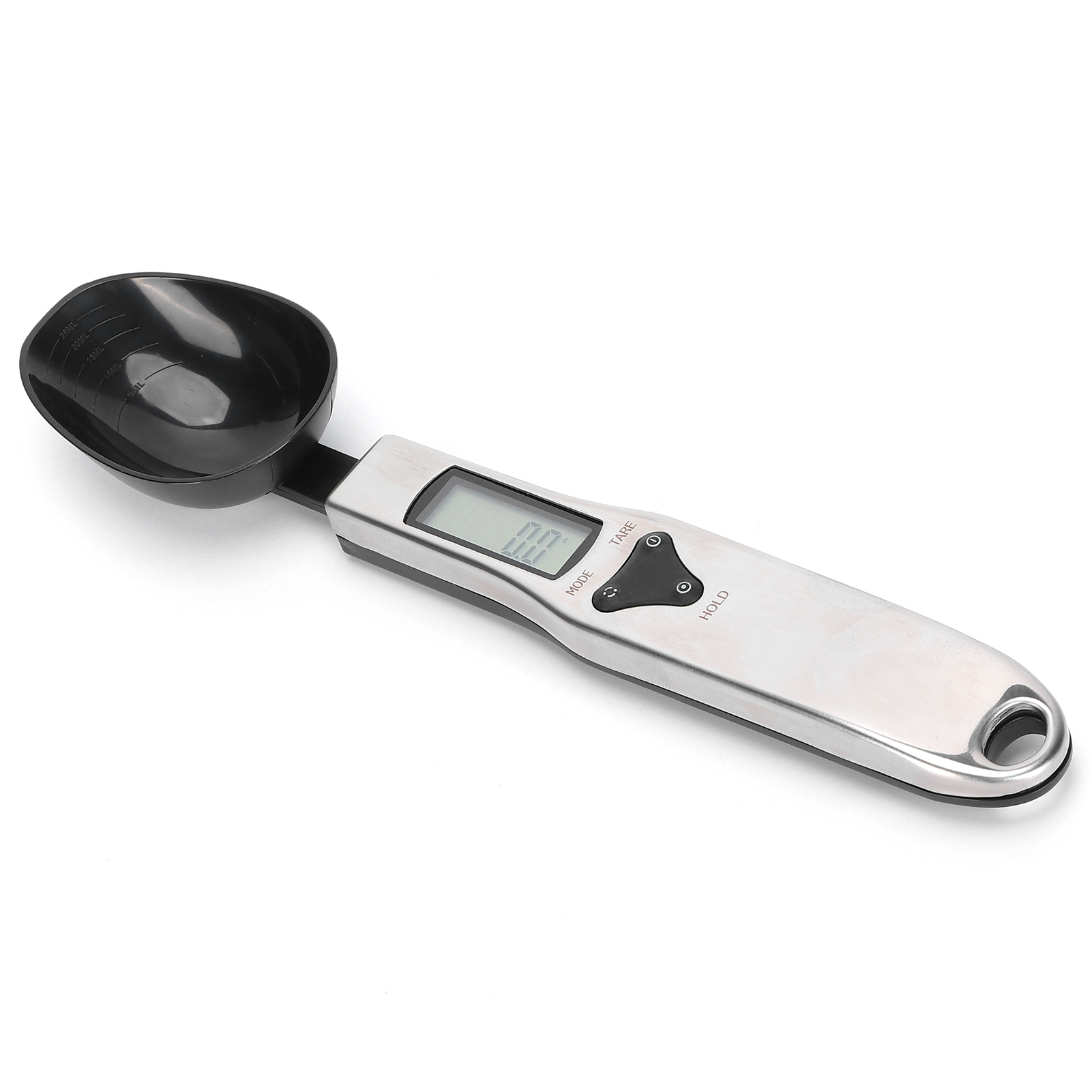 Digitaler Messlöffel, Kleine Edelstahlwaage Mit Wiegebereich 500 G/0,1 G Für Die Küche