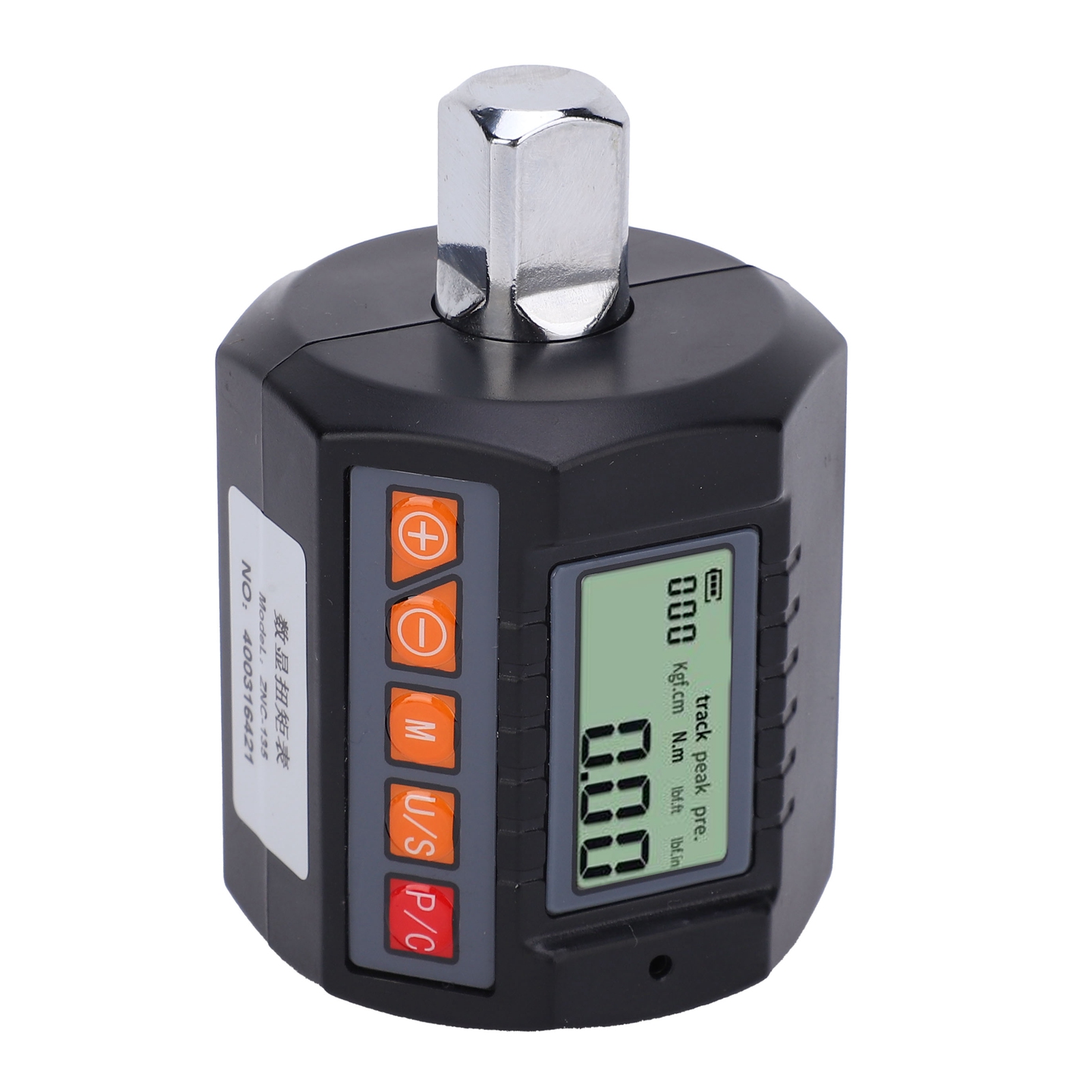Digitalanzeige-drehmomentschlüsseladapter 13,5–135 Nm Manometer 1/2 Zoll 3/8 Zoll 1/4 Zoll Antrieb