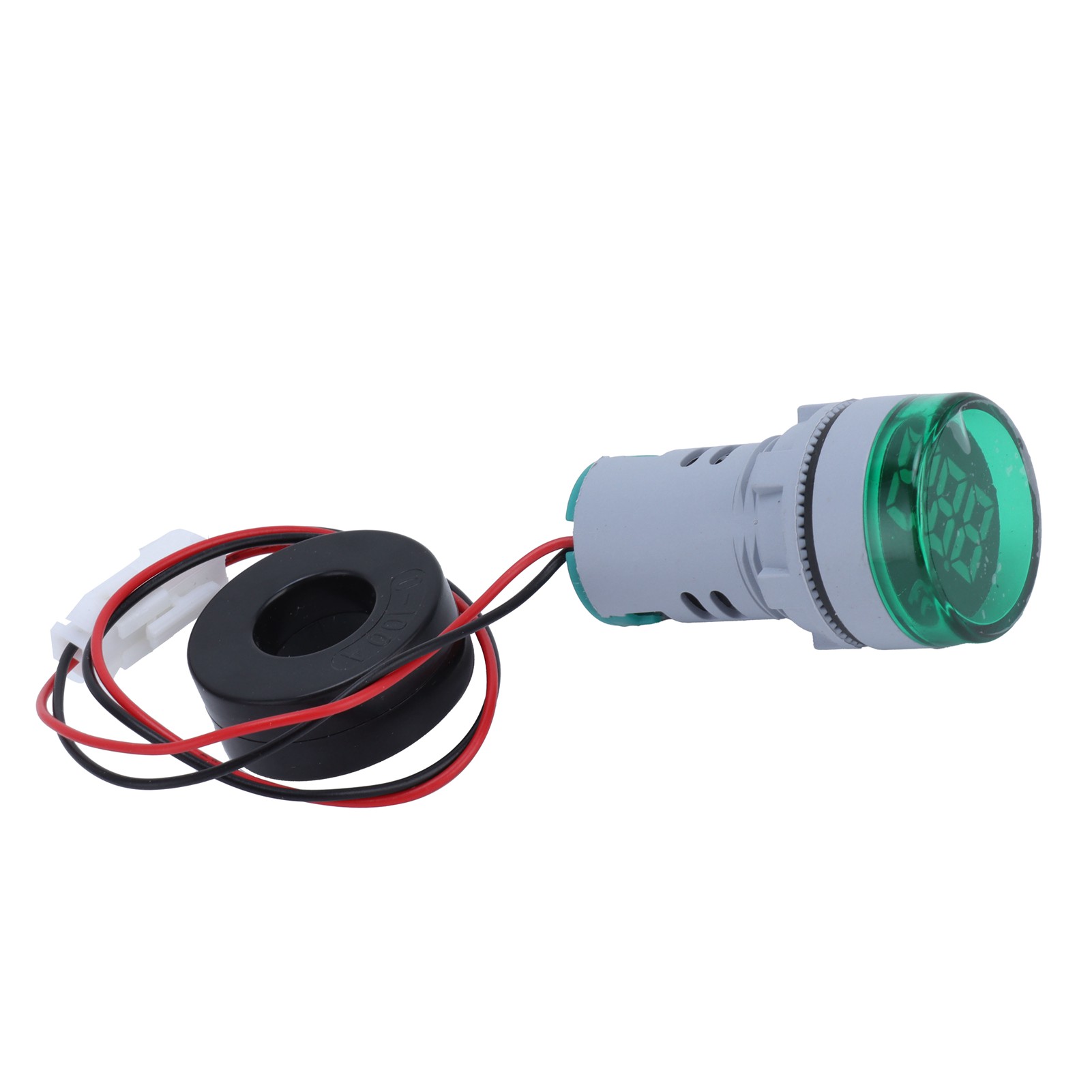 Digitales Strommessgerät, Universal-amperemeter, Signalanzeigelampe, 220 V Wechselstrom, Ad16‑22dsa, Grün