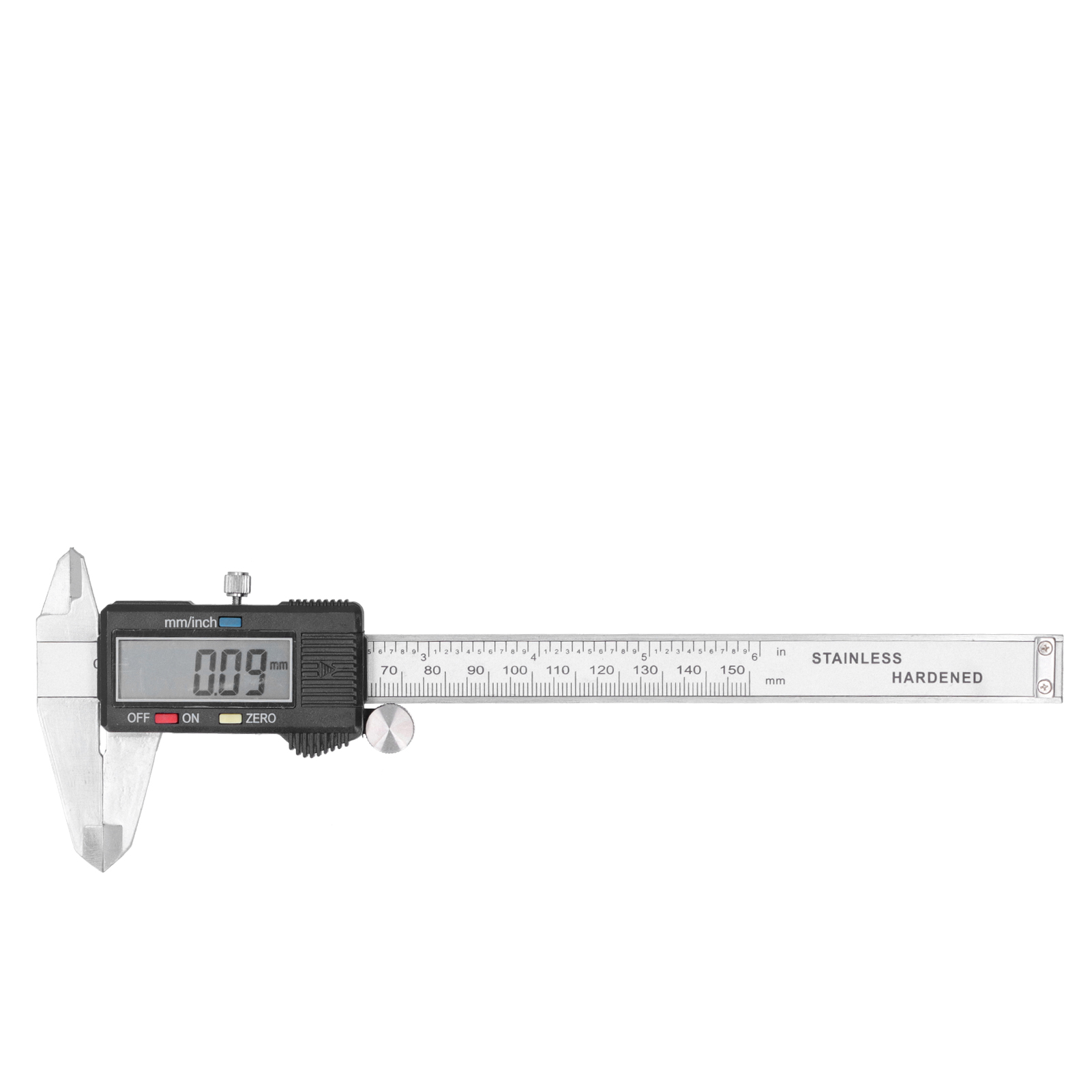 Elektronischer Messschieber Mit Digitalanzeige, Messlineal Aus Edelstahl, Messbereich 0–150 Mm