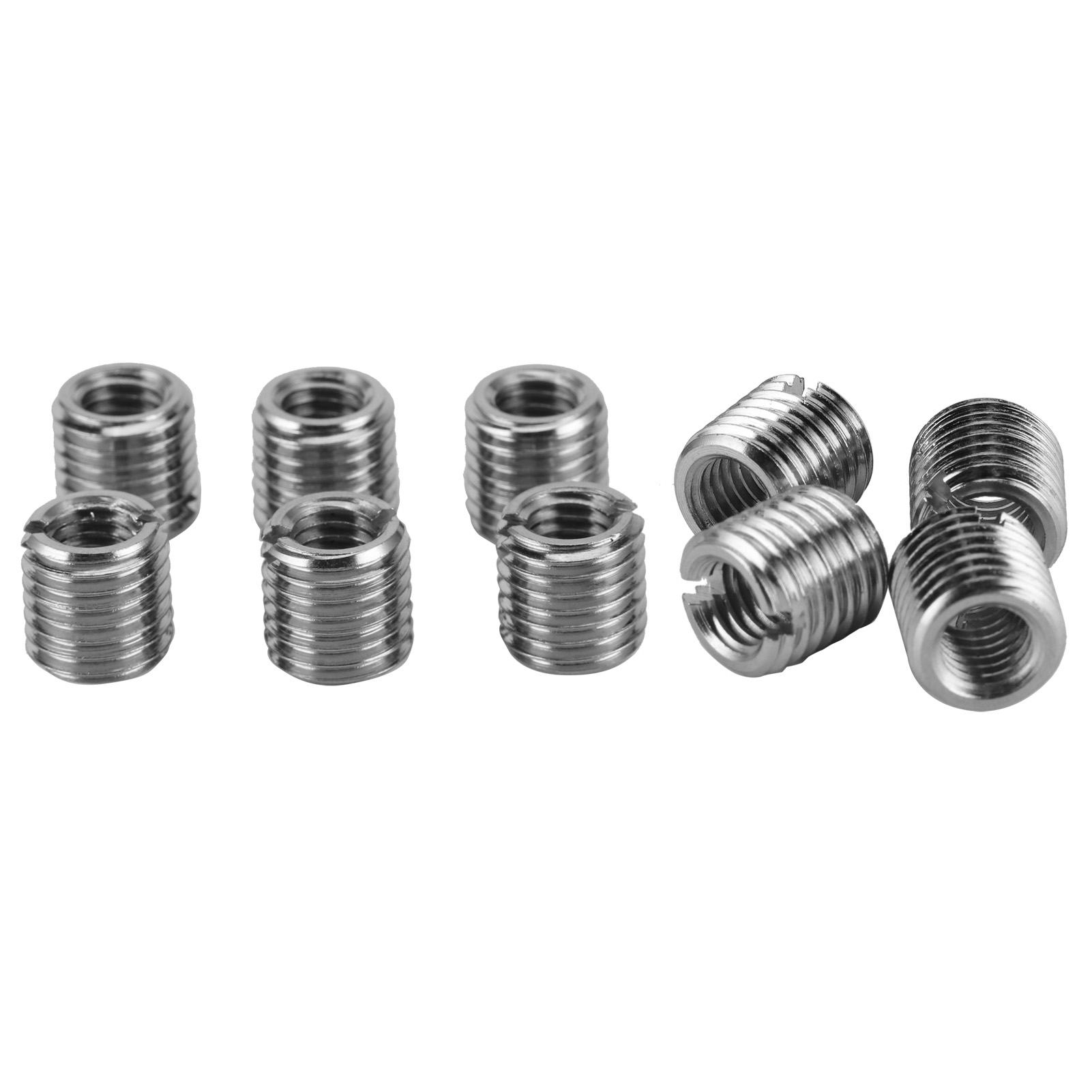 10 Stück Gewindereparaturmuttern Aus Edelstahl, Hardware-zubehör, M8 X 1,25, M12 X 1,5, 12 Mm