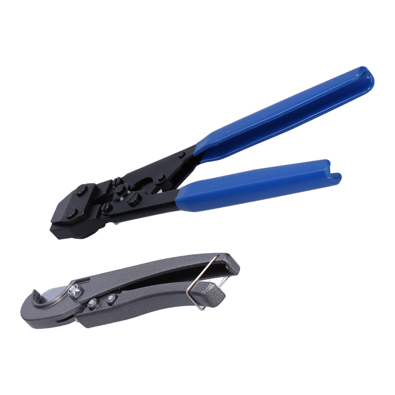 Schlauchschellen-crimpwerkzeug-set, Cutter, Kfz-reparaturzubehör, Handbuch, Hardware