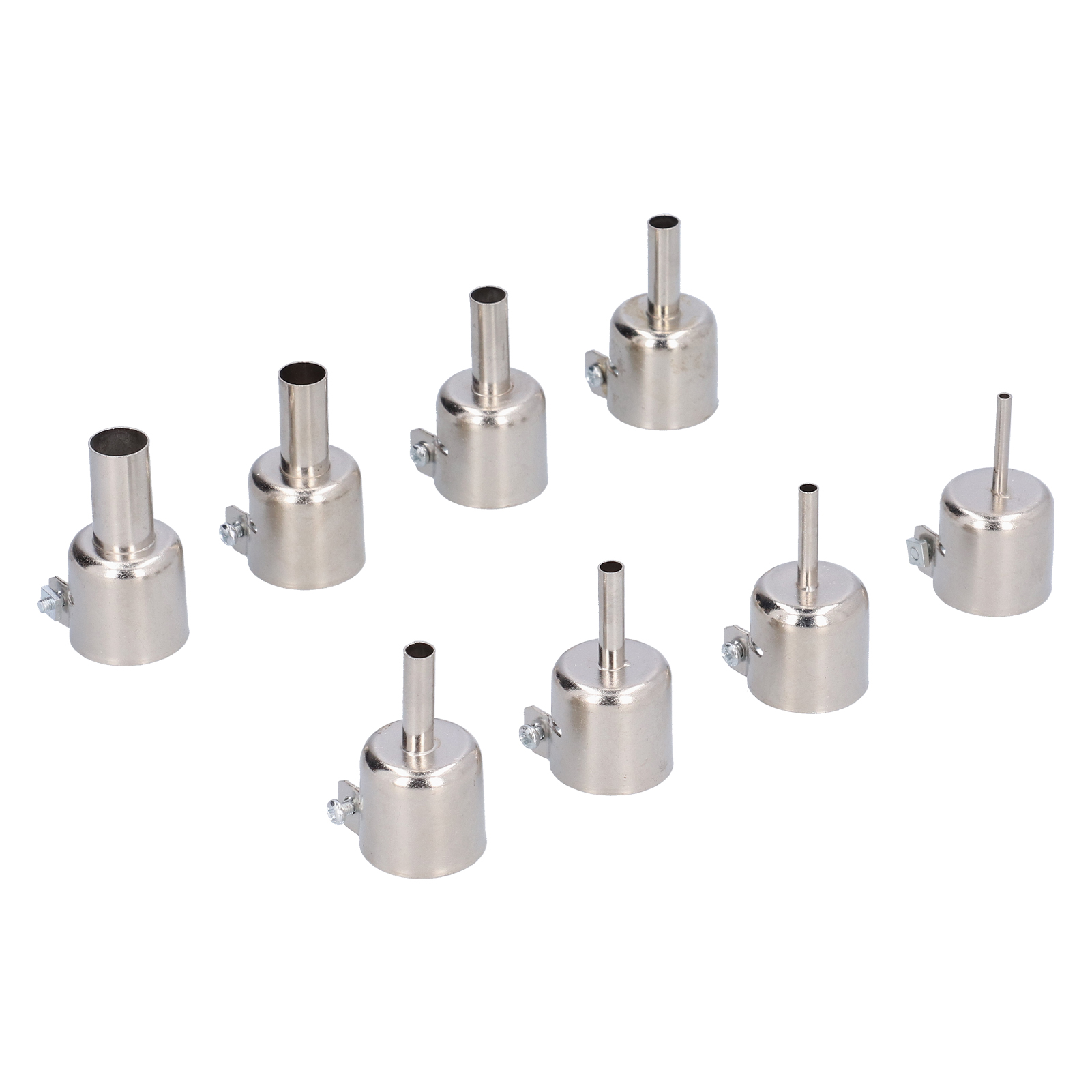 8-teiliges Heißluftpistolen-düsenset 850 Löt- Und Entlötstation 3 Mm/4 Mm/5 Mm/6 Mm/7 Mm/8 Mm/10 Mm/12 Mm