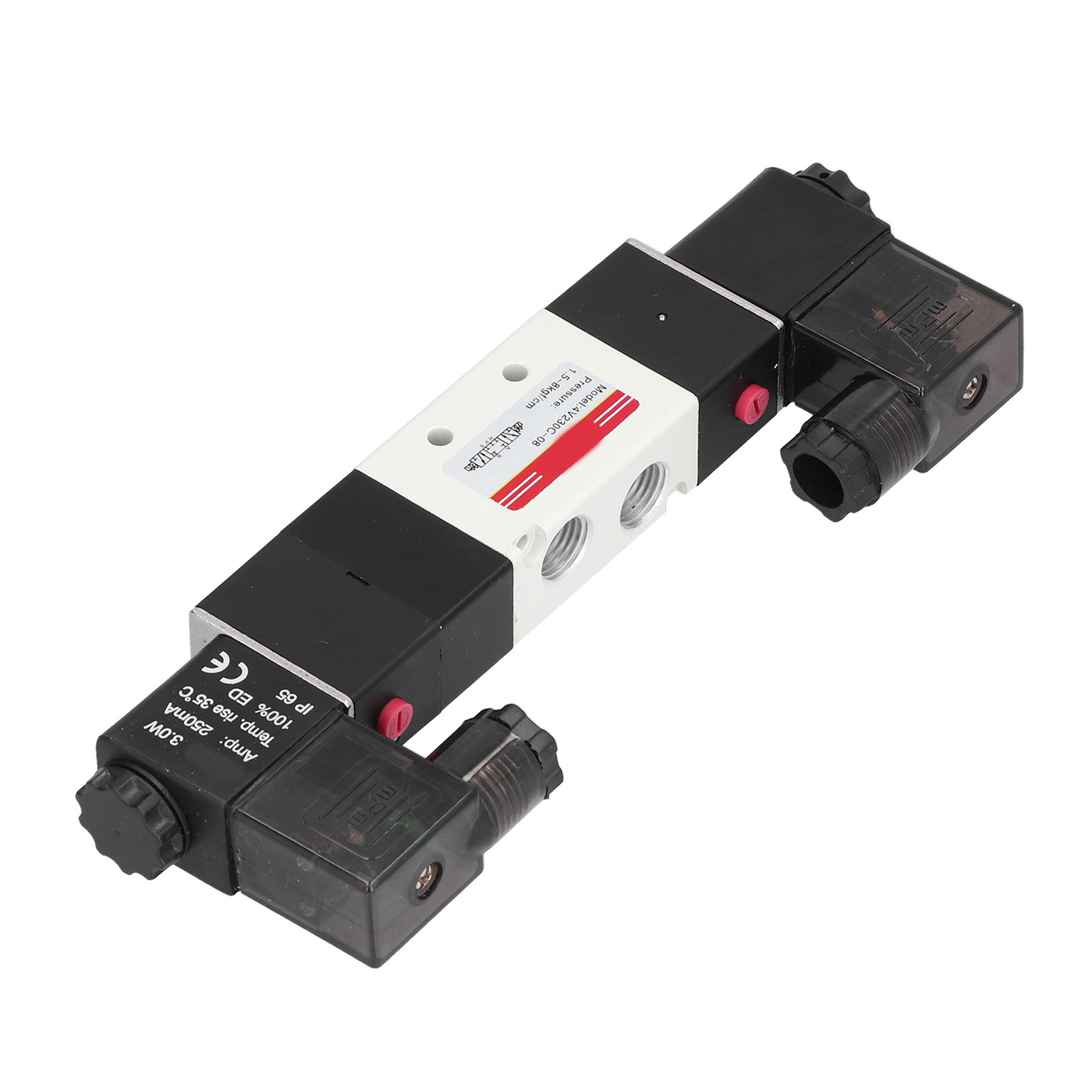 Pneumatisches Magnetventil, 3-wege, 5-fach, Stabil, Langlebig, Robust, Kompakt, Rostfrei, Korrosionsbeständig, 24 V Dc