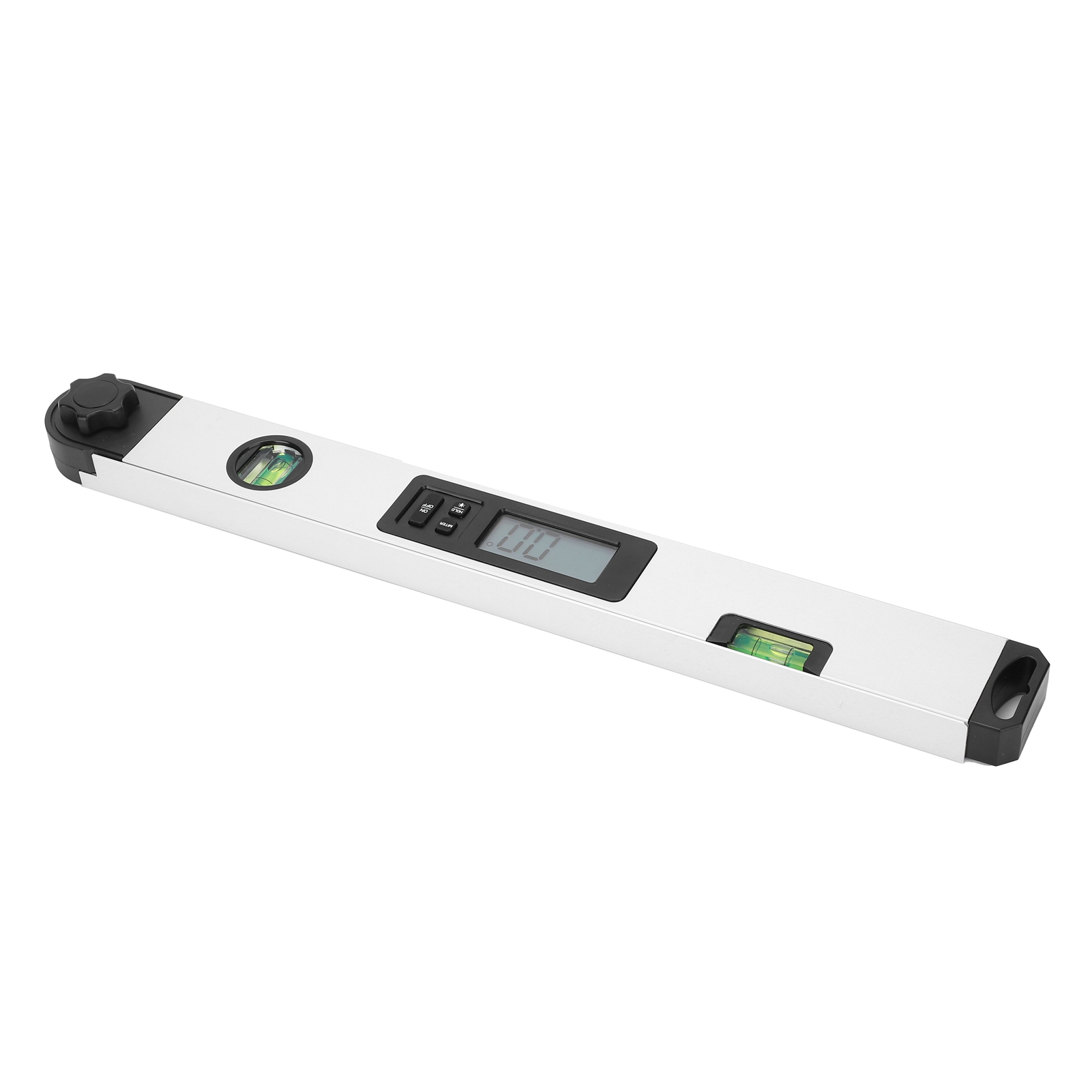 Elektronische Wasserwaage Mit Digitalanzeige, Winkelmesser, Lineal Aus Aluminiumlegierung, Horizontal-messband
