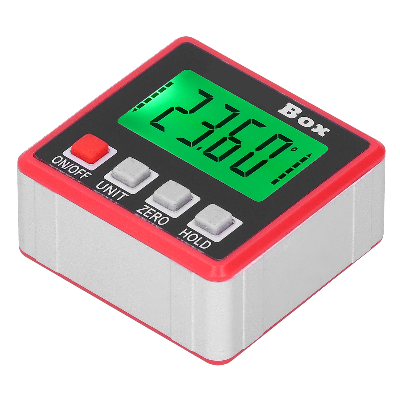 Digitaler Neigungsmesser, Mini-wasserwaage, Winkelmesser, Elektronischer Winkelmesser, 360°-messung