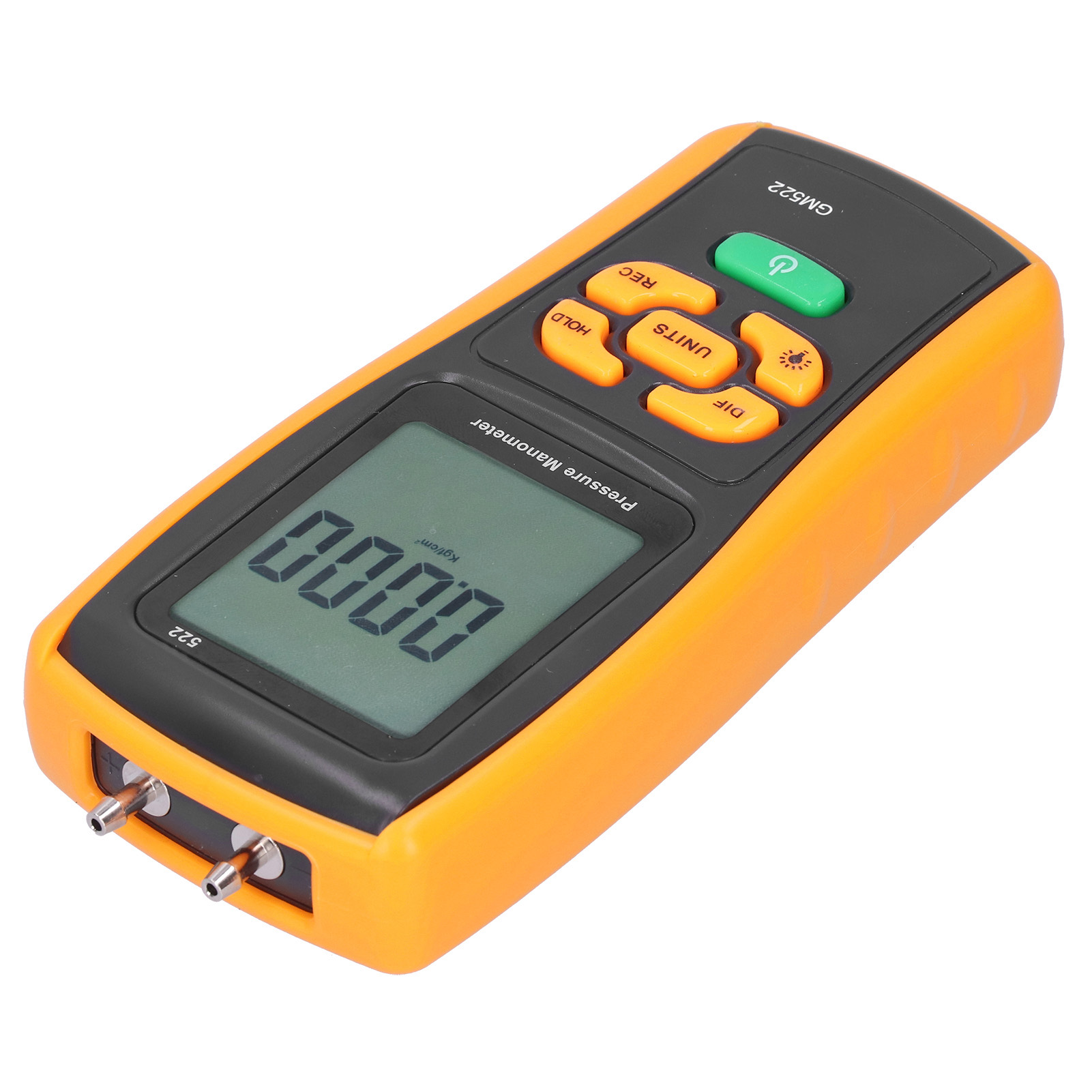 Gm522 Tragbares Luftdruckmessgerät, Manometer, Digitales Differenzdruckmessgerät, Prüfgerät
