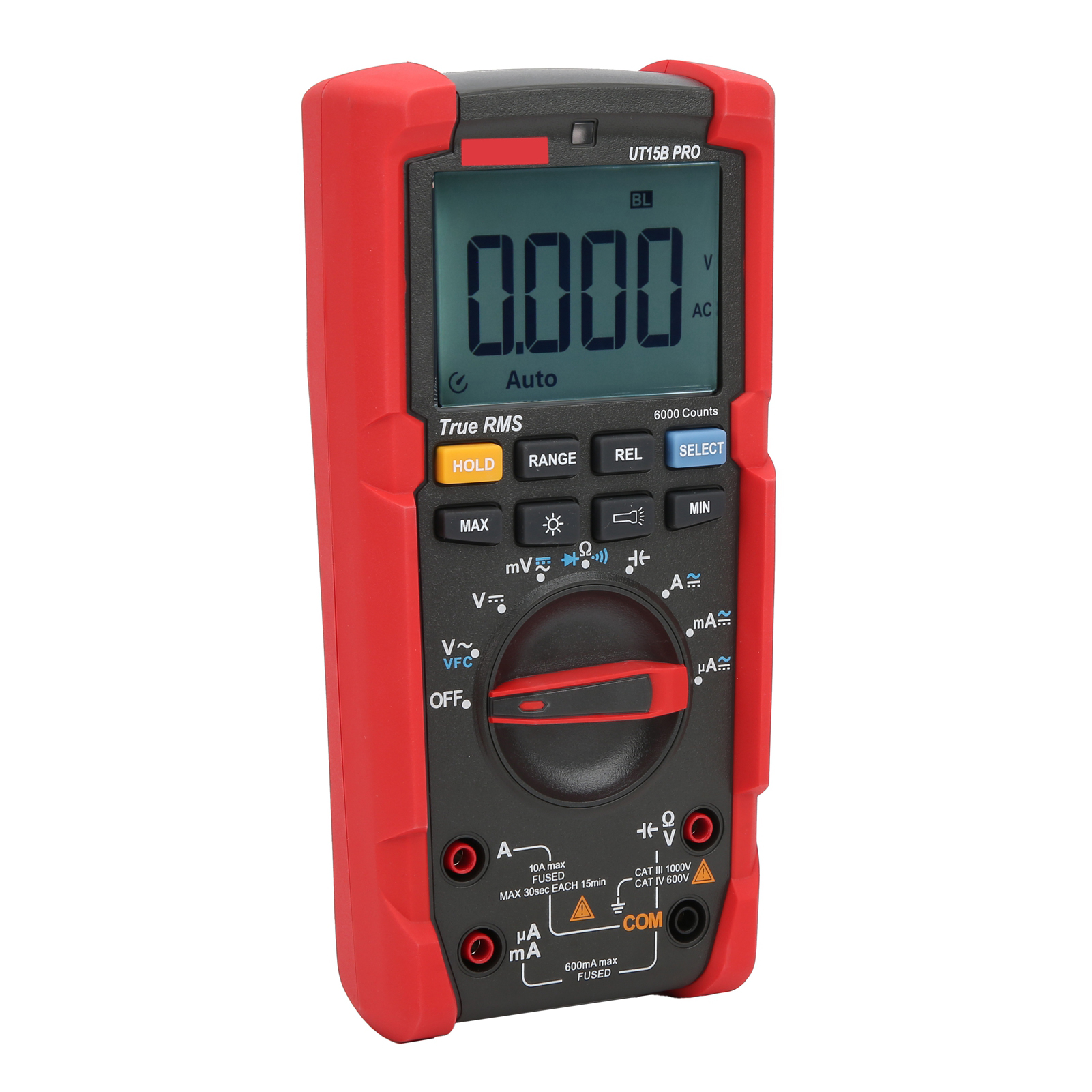 Ut15b Pro Digitales Handmultimeter Mit True-rms-messung Für Elektriker Und Reparaturen