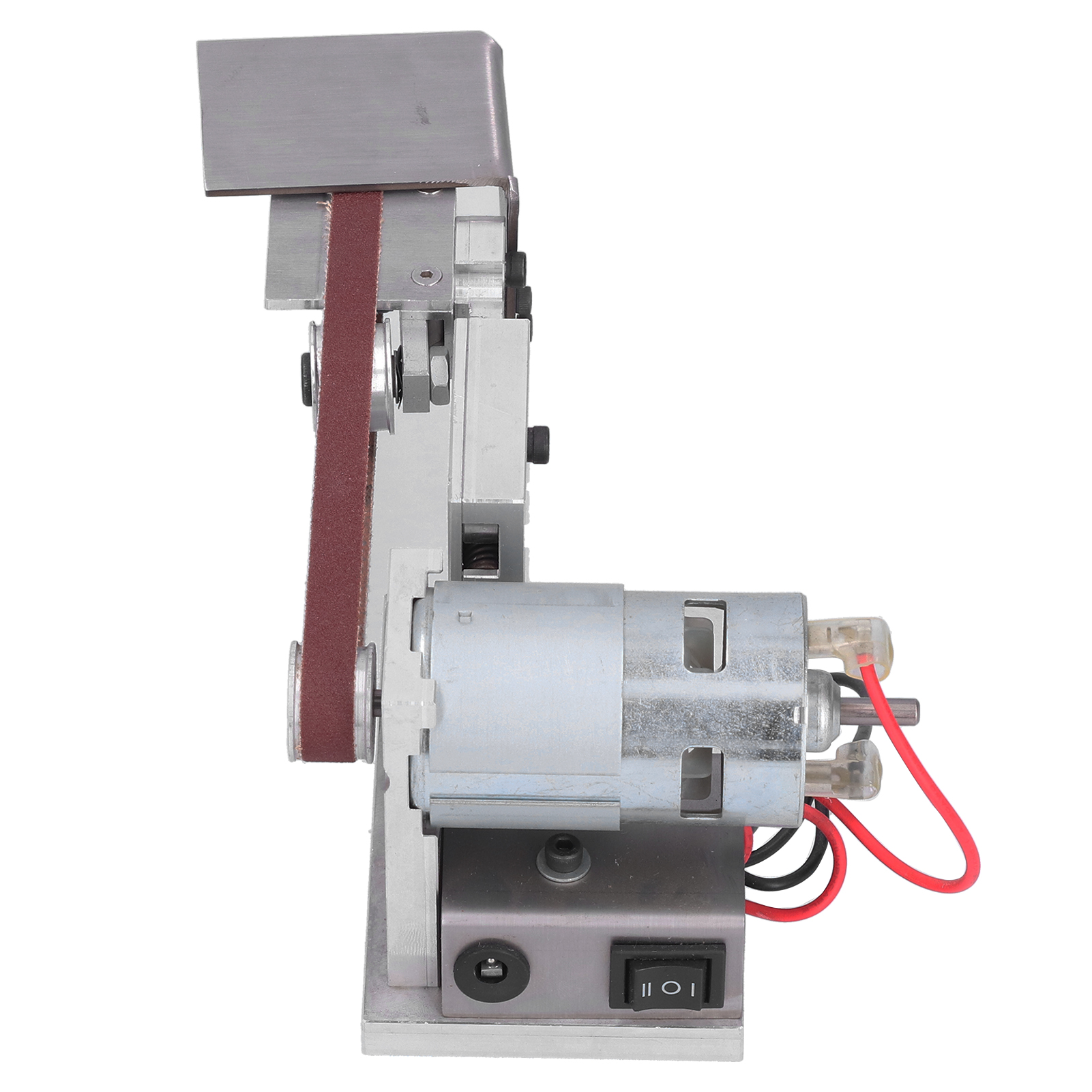Mini-bandschleifer, Elektrische Polier- Und Schleifmaschine, 7 Geschwindigkeiten, Im Uhrzeigersinn/gegen Den Uhrzeigersinn, 12–24 V Dc, Typ 10, 110–240 V Eu-stecker