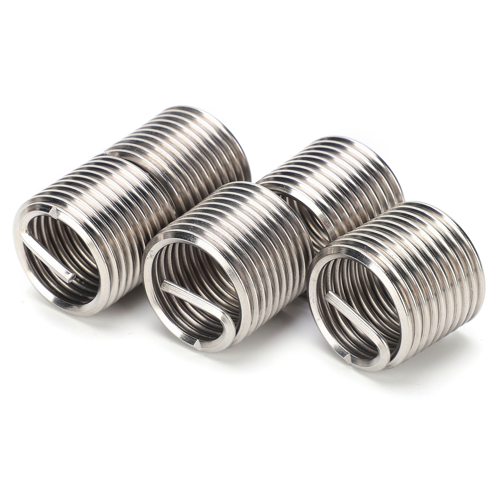 Stück Gewindeeinsätze, Reduziermuttern, Edelstahl, Drahtbefestigung, M24x3x1,5d