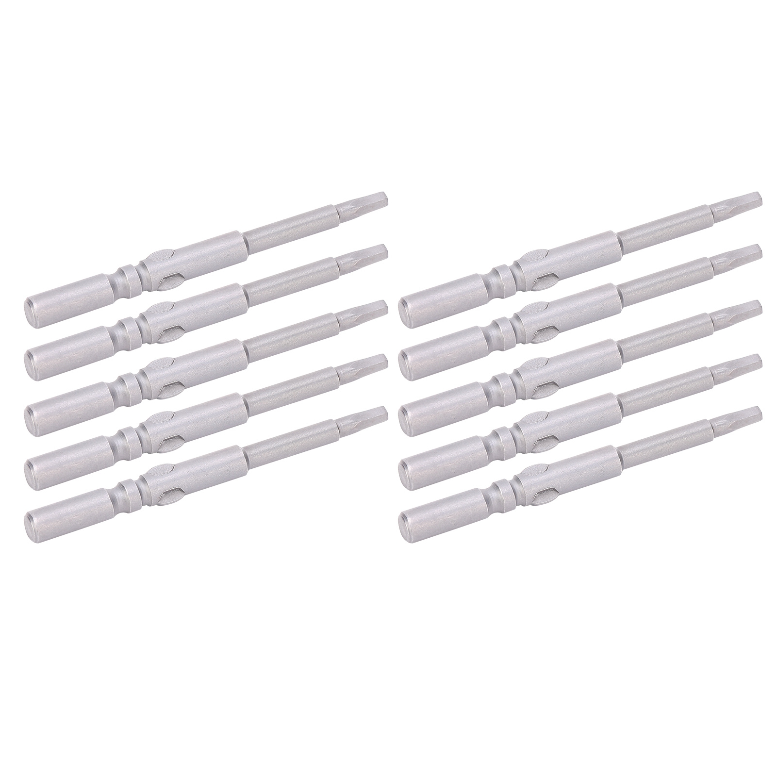 10-teiliges Set Elektrischer Schraubendreherbits Mit Sechskantaufnahme, Magnetisch, Gehärtet, Ersatzzubehör