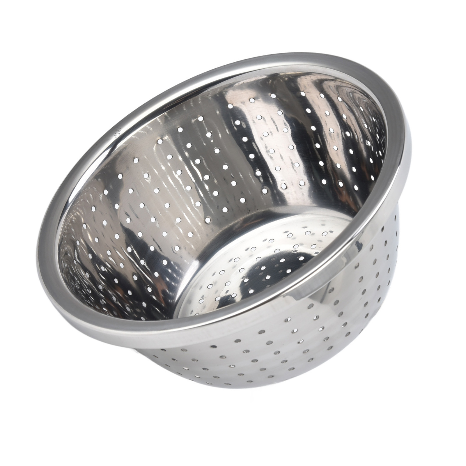 Gemüsewaschkorb, Rostfreies Multifunktions-edelstahlsieb Für Küche Und Haushalt, Silberfarben, 18 Cm