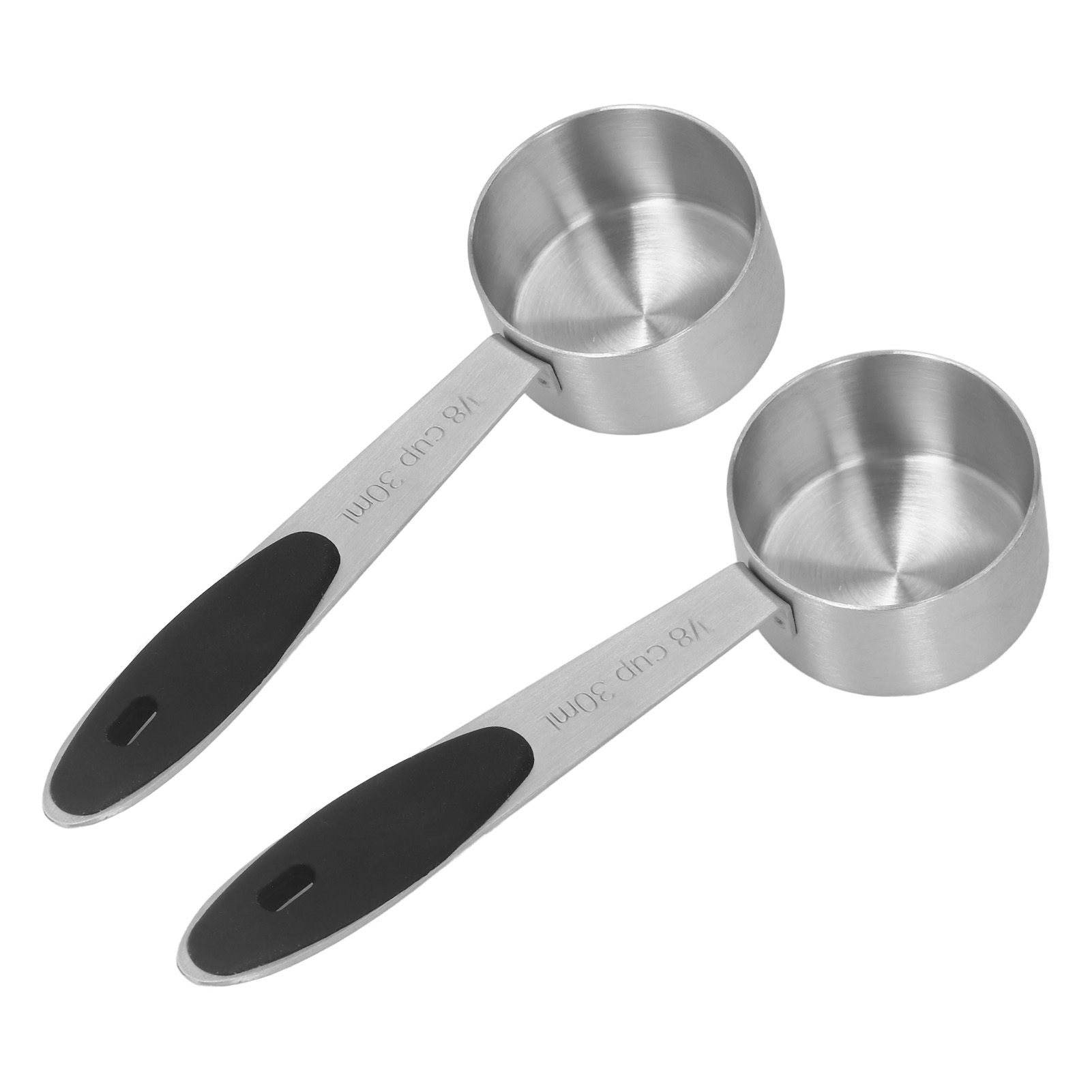 Stück Edelstahl-kaffeemesslöffel, 1/8 Tasse (30 Ml) Messlöffel Für Kaffeebohnen, Milchpulver Und Tee