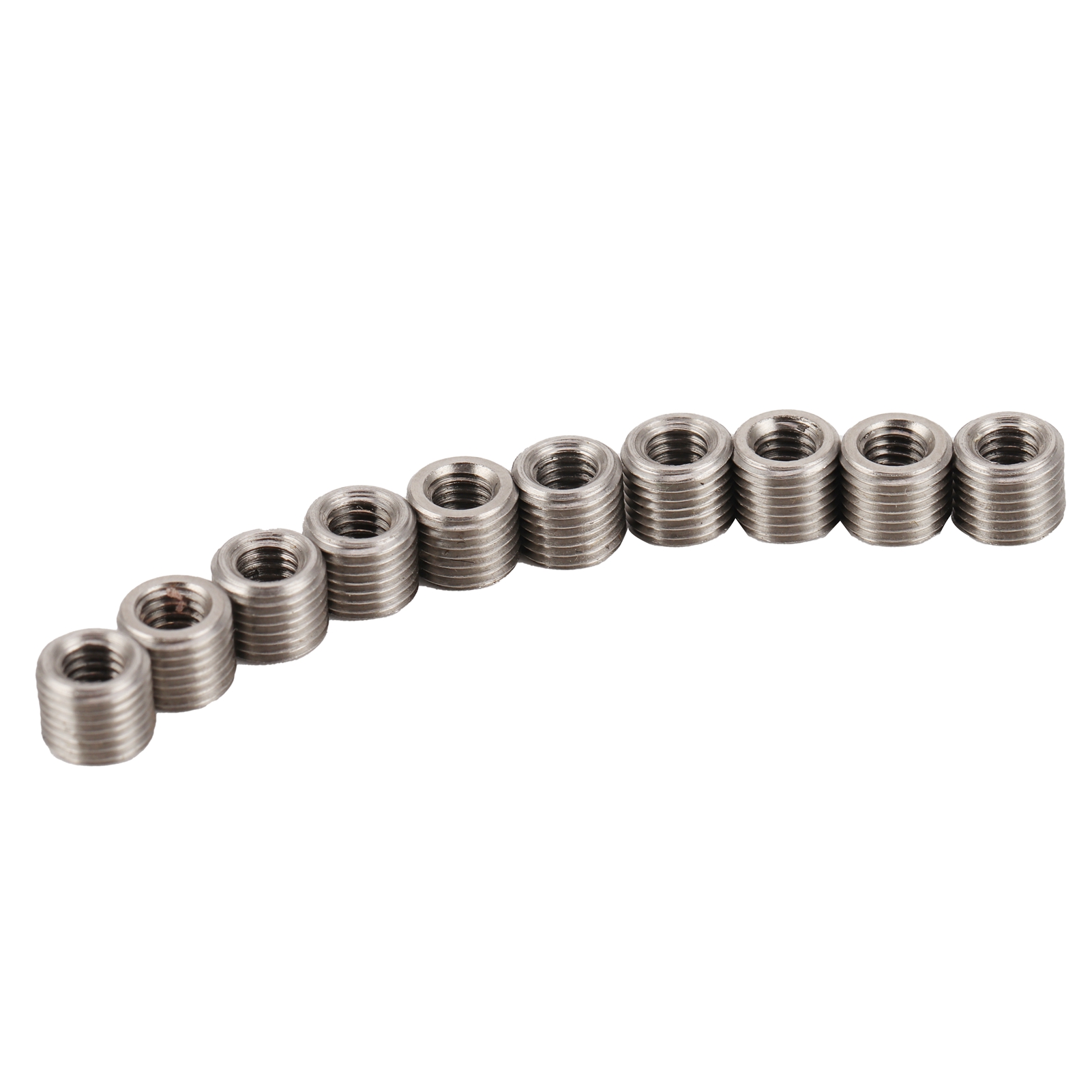 10 Stück Gewindereparaturmuttern, Robustes Edelstahl-reparaturzubehör M3 M5 4 Mm