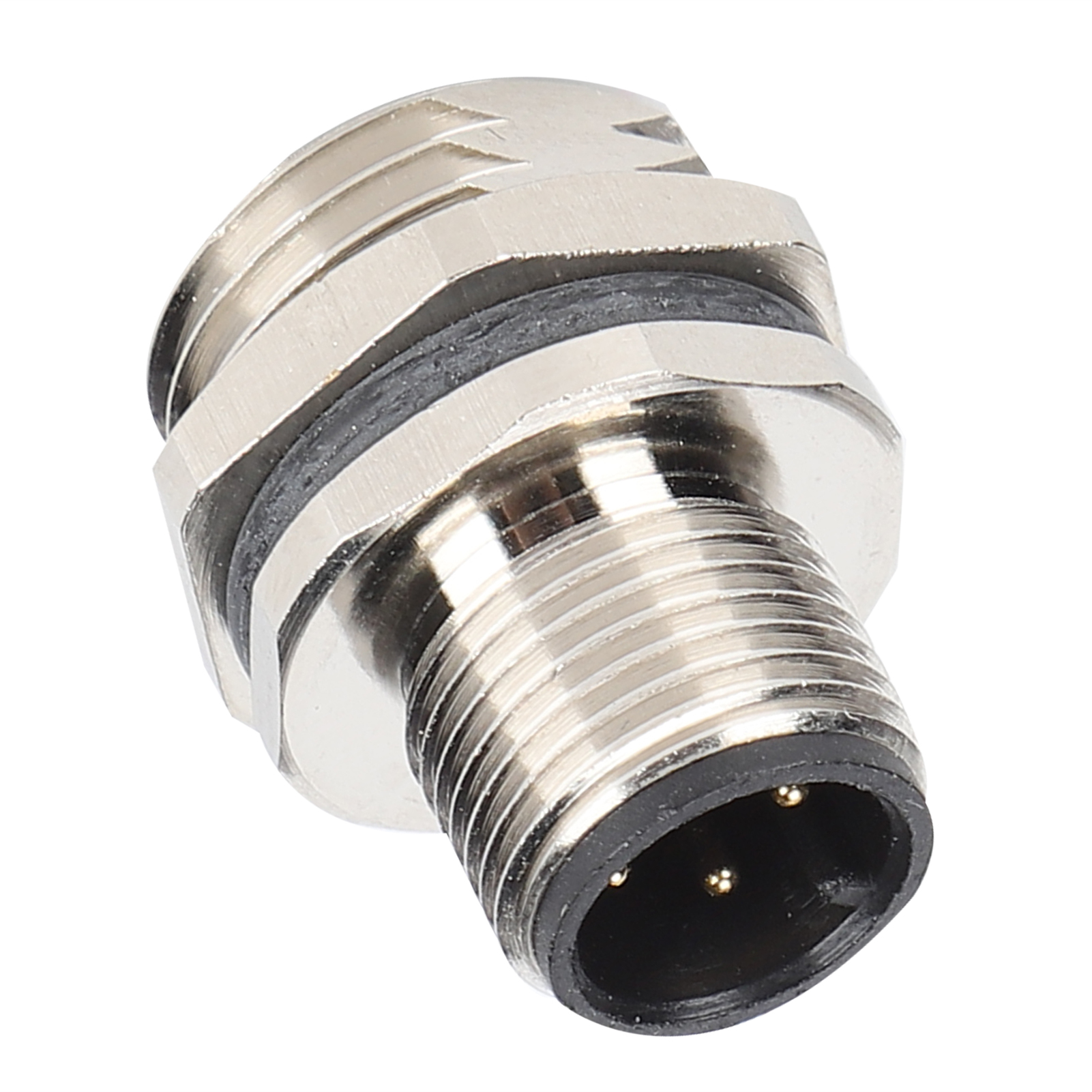 M12bp4 M16 Gewinde Einbaubuchse M12 Ip67 Wasserdichter Stecker 4-poliger Steckeradapter