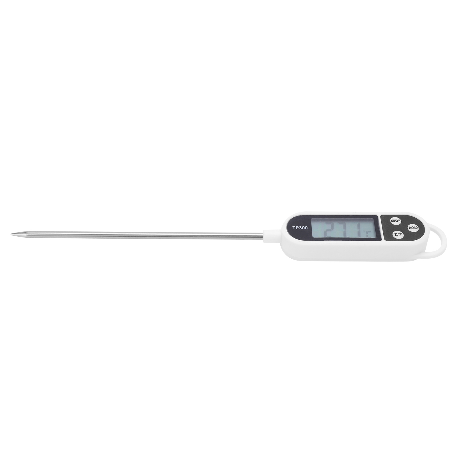 Lebensmittelthermometer Mit Sonde, Haushaltsthermometer Zur Temperaturmessung Von Öl Und Wasser Für Die Heimische Küche