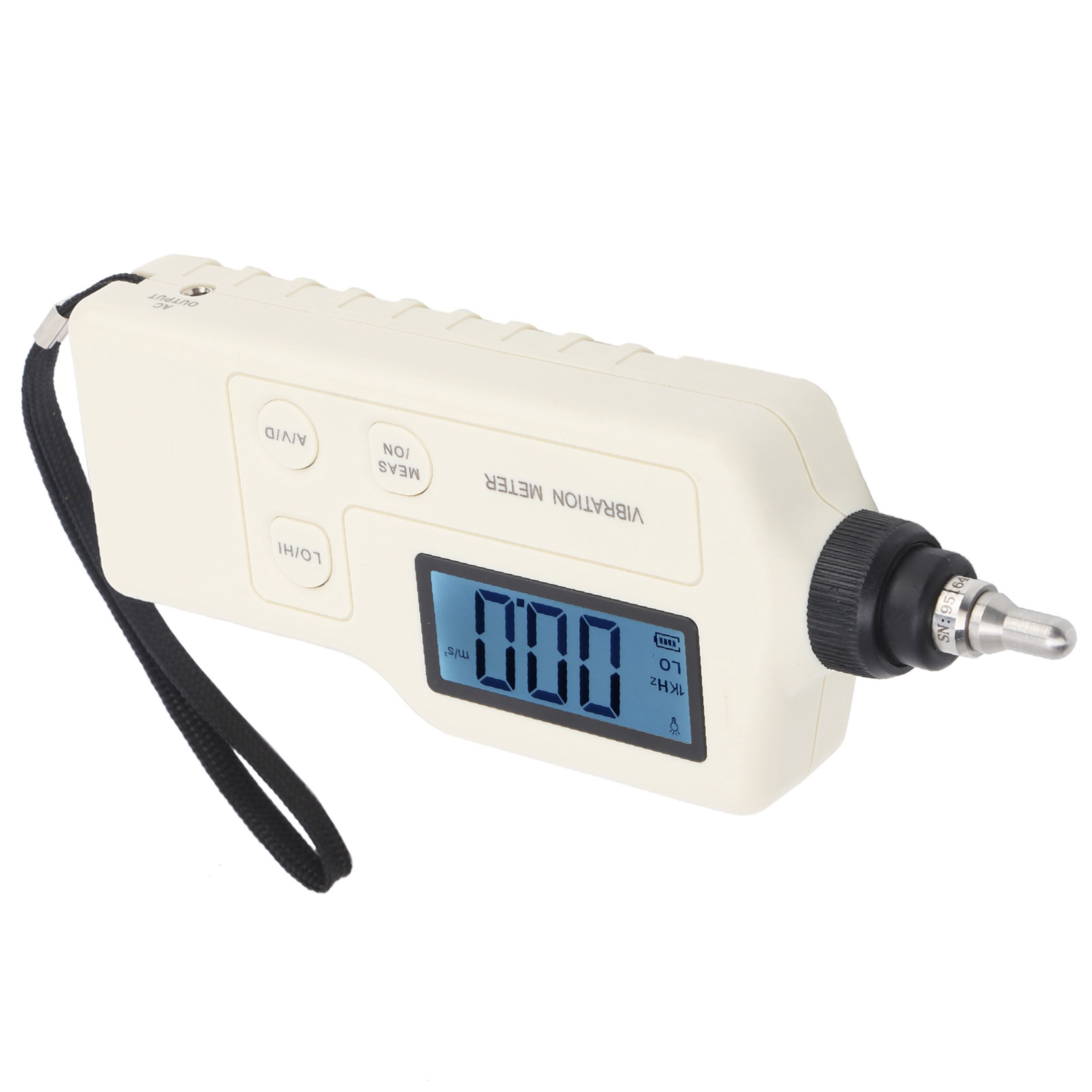 Tragbares Digitales Handvibrationsmessgerät/vibrometer Zur Erkennung Von Mechanischen Lagerfehlern