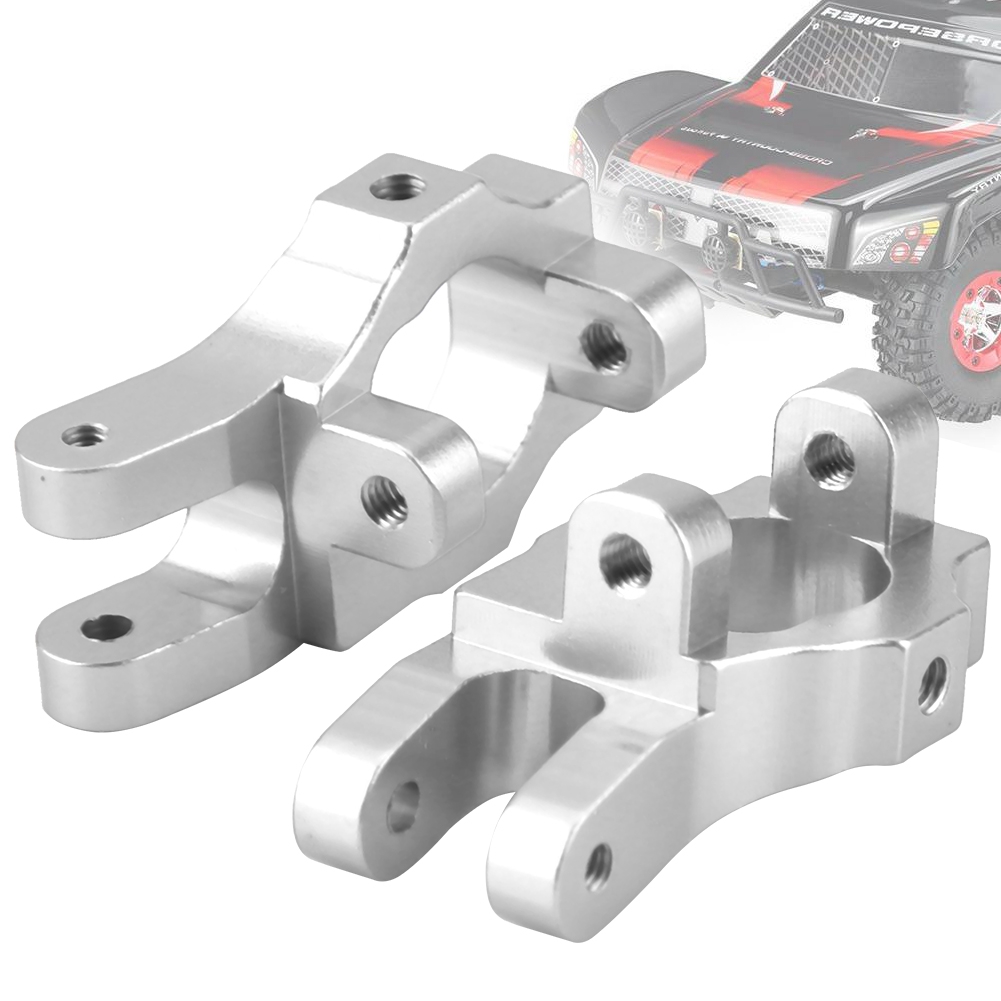 Vorderradnabenträger L/r 0006 Upgrade-teil Für Rc 1/12 Wl Toys 12428 12423 12628 (silber)