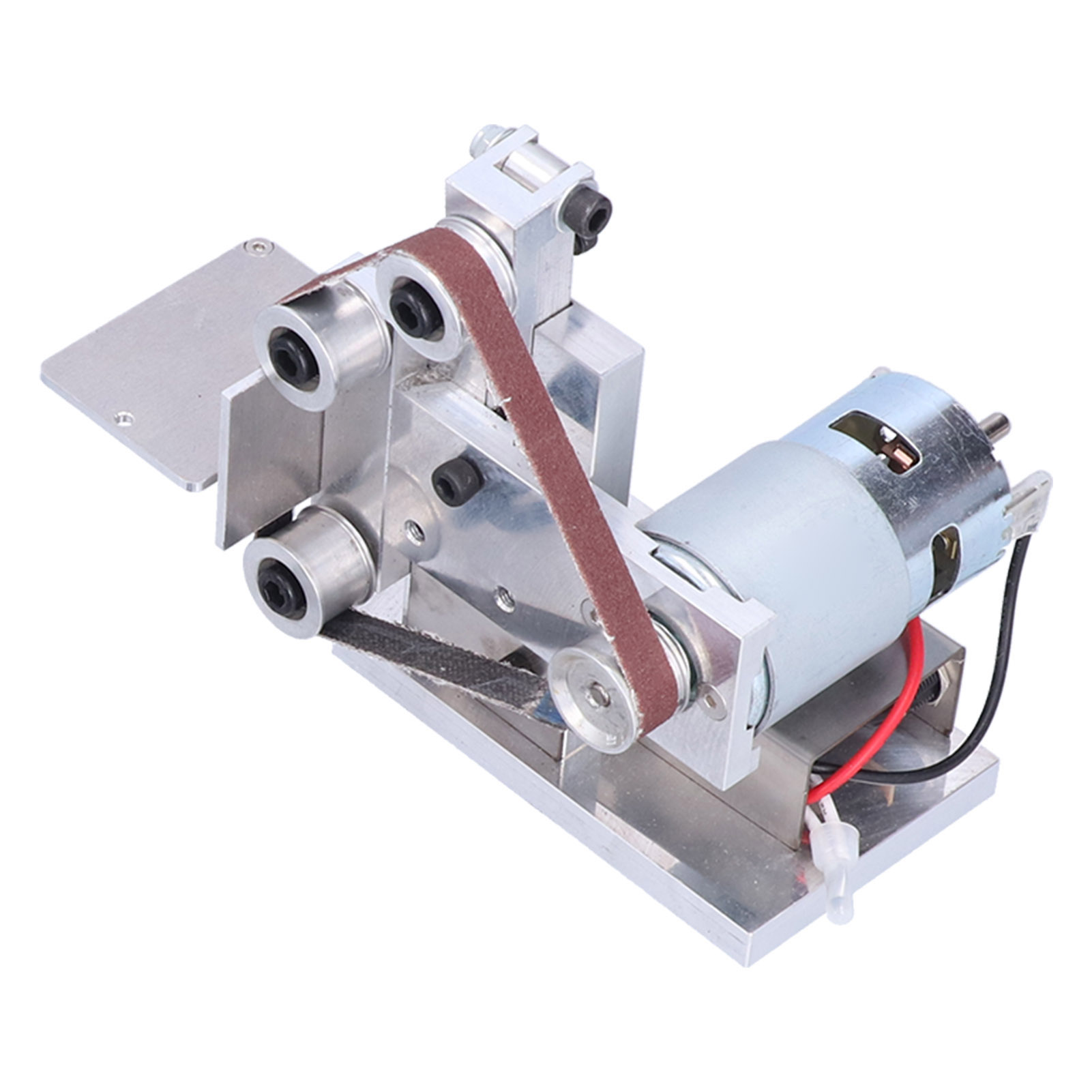 Elektrischer Mini-bandschleifer Für Heimwerker, Polier- Und Schleifarbeiten, 7 Geschwindigkeitsstufen, Dc 12–24 V, Typ 10, 110–240 V, Eu-stecker