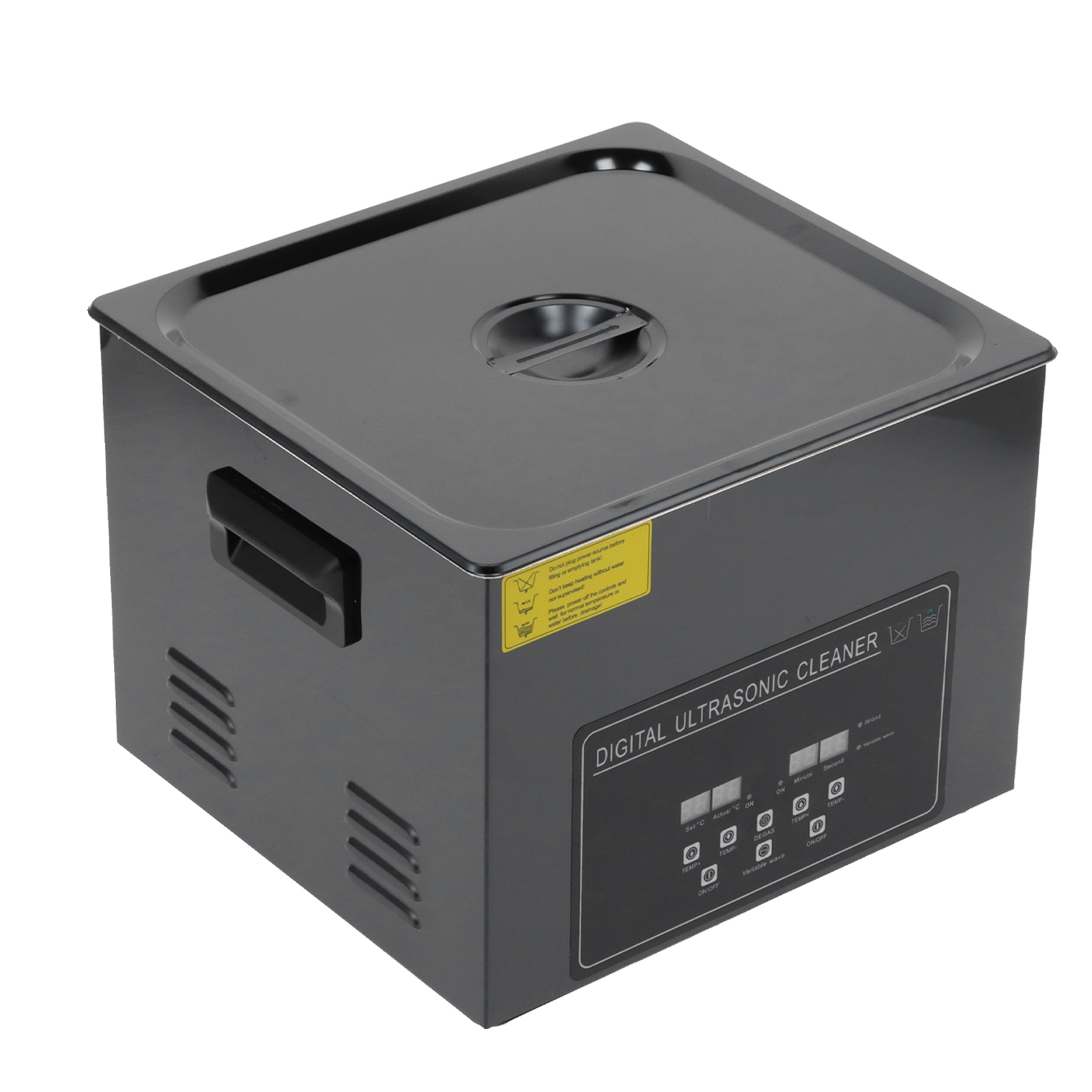 Digitaler Ultraschallreiniger, 15-liter-ultraschall-reinigungstank, Teilereinigungsgerät Ym-615aeu, Stecker 220 V