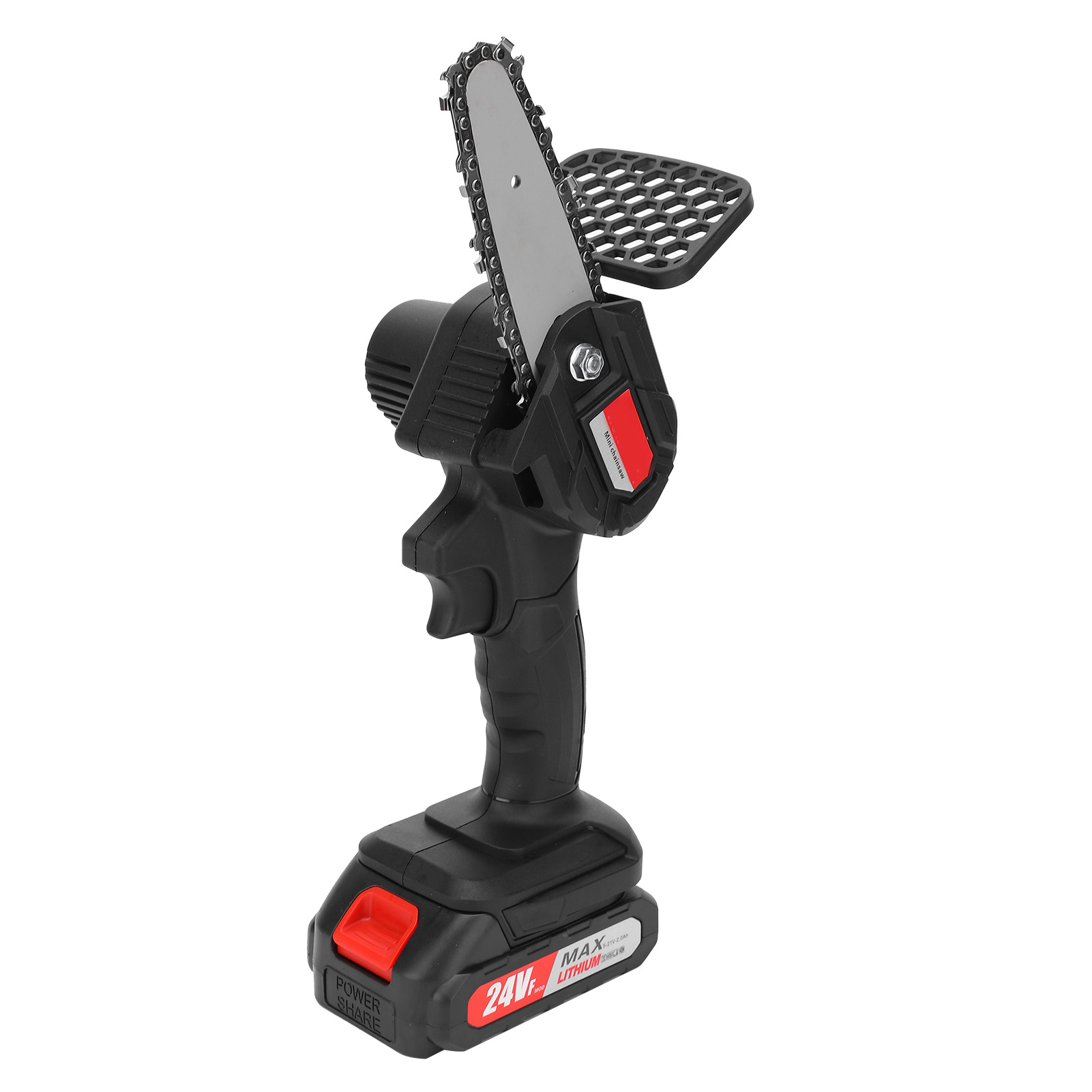 Mini-kettensäge, Kabellos, Elektrisch, Mit Eingebautem Akku, Holzbearbeitungs-schneidwerkzeug, Ac100-240v, Eu-stecker