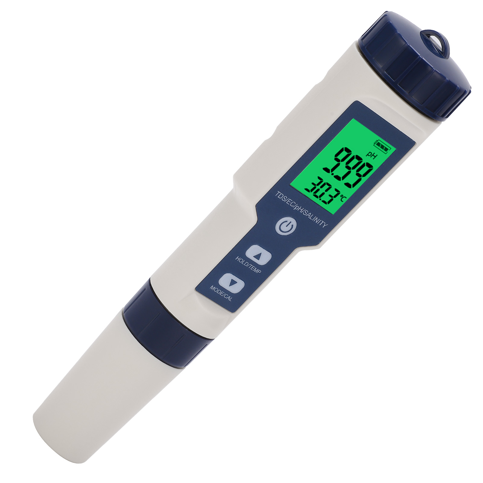 Ez‑9909sp 5-in-1 Wasserqualitäts-teststift-analysator Ph-wert, Tds, Ec-wert, Salzgehalt, Temperaturmessgerät Für Aquarien