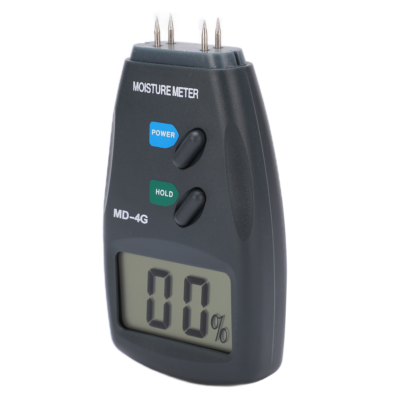Md-4g Lcd-holzfeuchtemessgerät, Digitales Abs-feuchtemessgerät Mit Hoher Genauigkeit Und Messwertspeicherfunktion Für Die Industrie