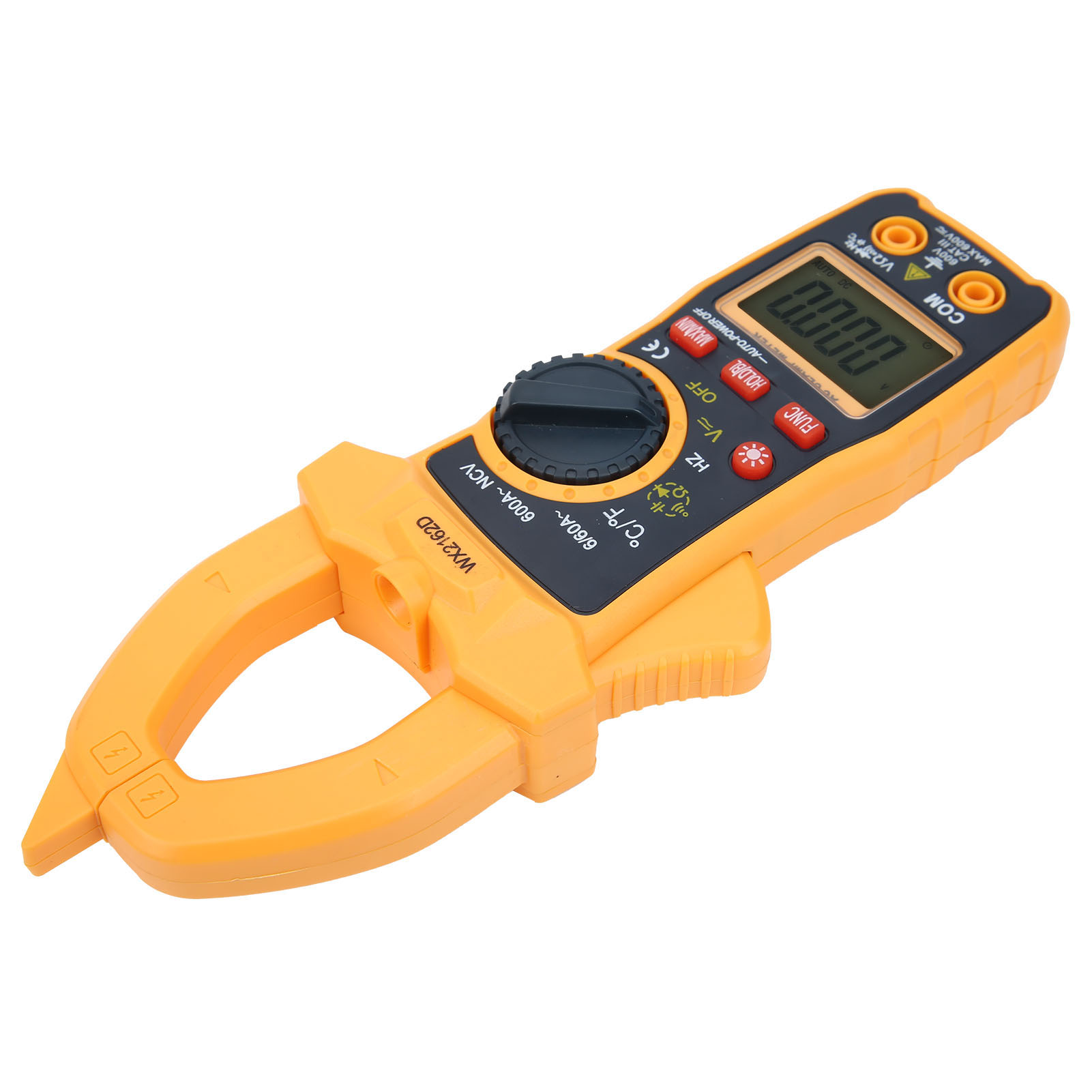 Wx2162d Digitales Zangenmultimeter Mit Automatischer Bereichswahl, Ac/dc-spannungs- Und Widerstandsmessgerät