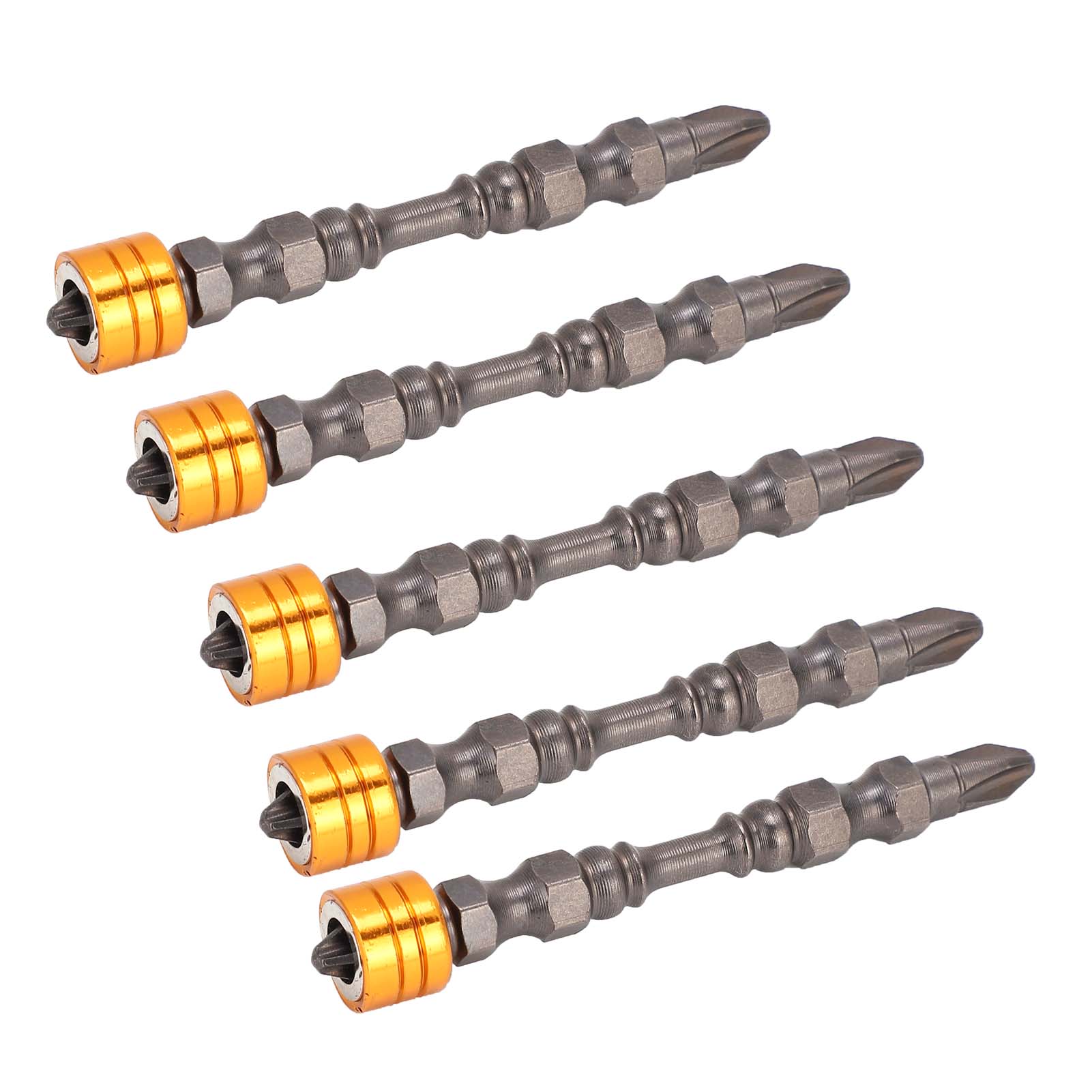 5-teiliges D-style 65mm Magnet-schraubendreher-bohrer-set Mit Schraubendreherbit Und Elektrischem Schraubendreherkopf
