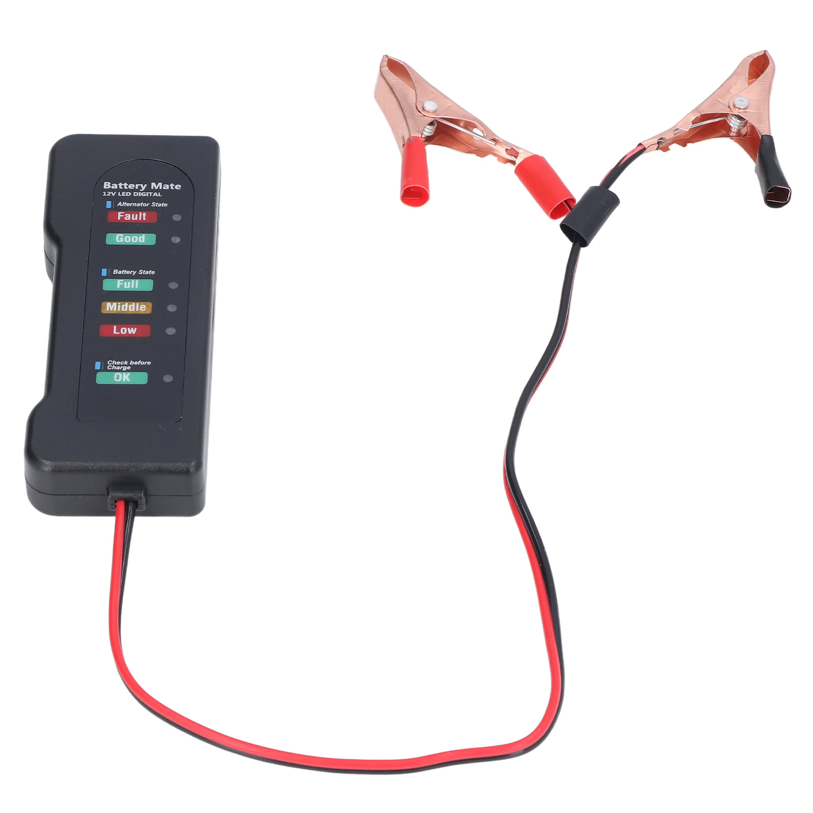 Autobatterietester 12v Batterieanalysator Verpolungsschutzfunktion Gute Elektrische Leitfähigkeit Hohe Empfindlichkeit