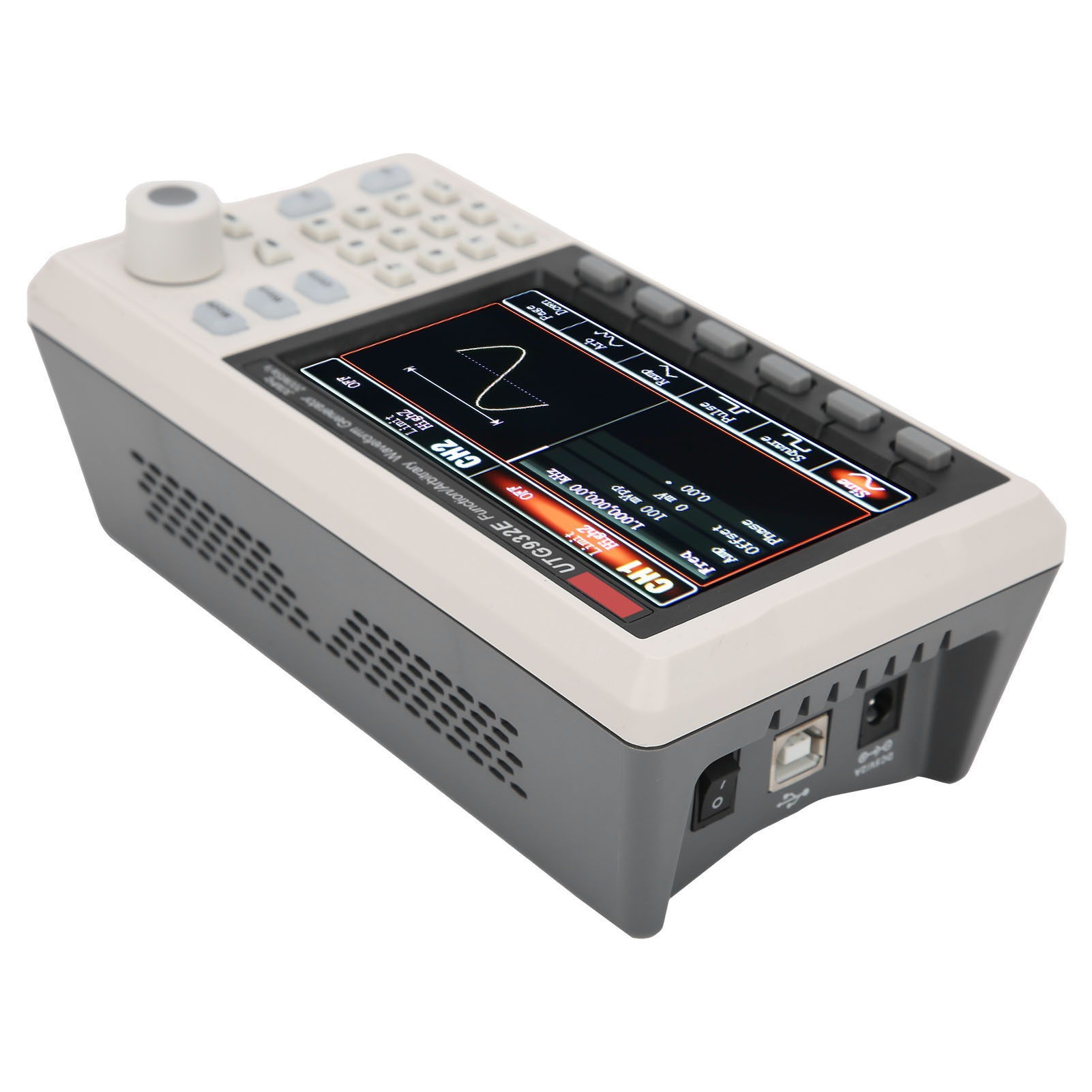 Utg932e Funktionssignalgenerator, Zweikanal-signalgenerator, 30 Mhz, 200 Msa/s Abtastrate, Eu 100–240 V