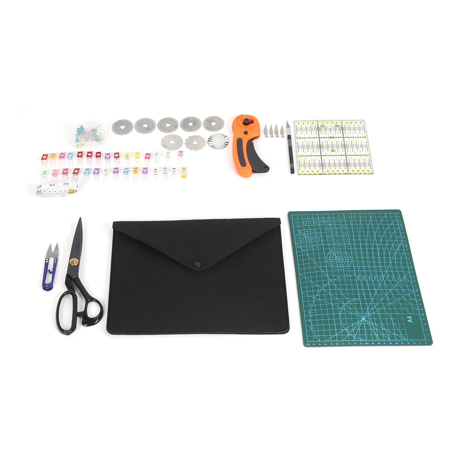 101-teiliges Rollschneider-set Für Stoff, Lederarbeiten, Gravuren, Schnitzarbeiten Und Schneidwerkzeuge