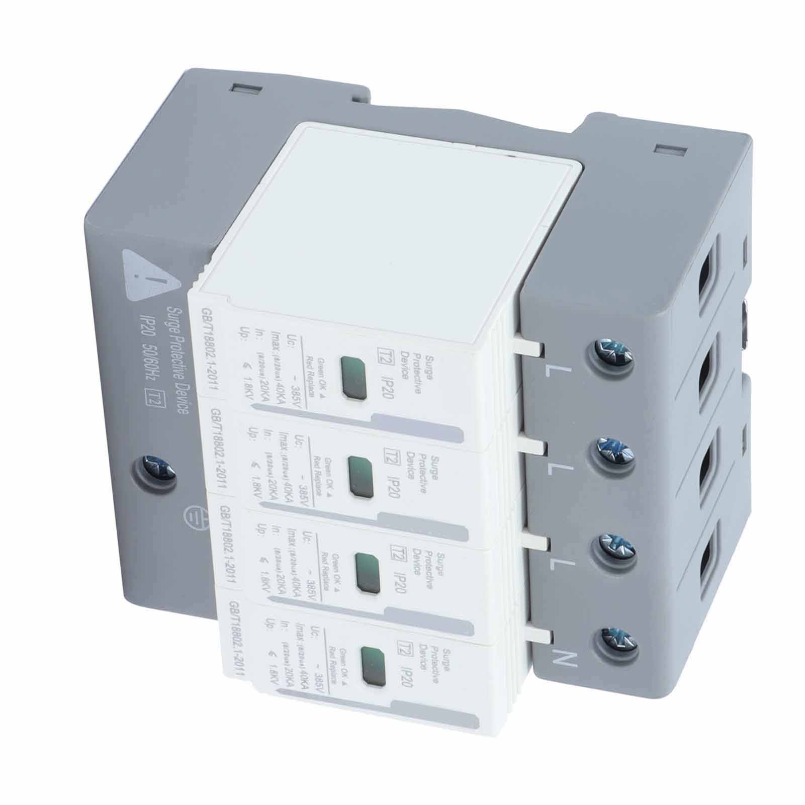Berm Überspannungsschutzgeräte Hausableiter 4p 40ka Spd 2-stufig Bemly40 220v/380v