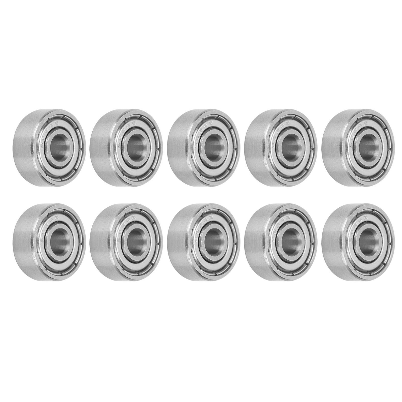 10 Stück S624zz 4x13x5mm Edelstahl-kugellager Für Longboards Und Rollschuhe