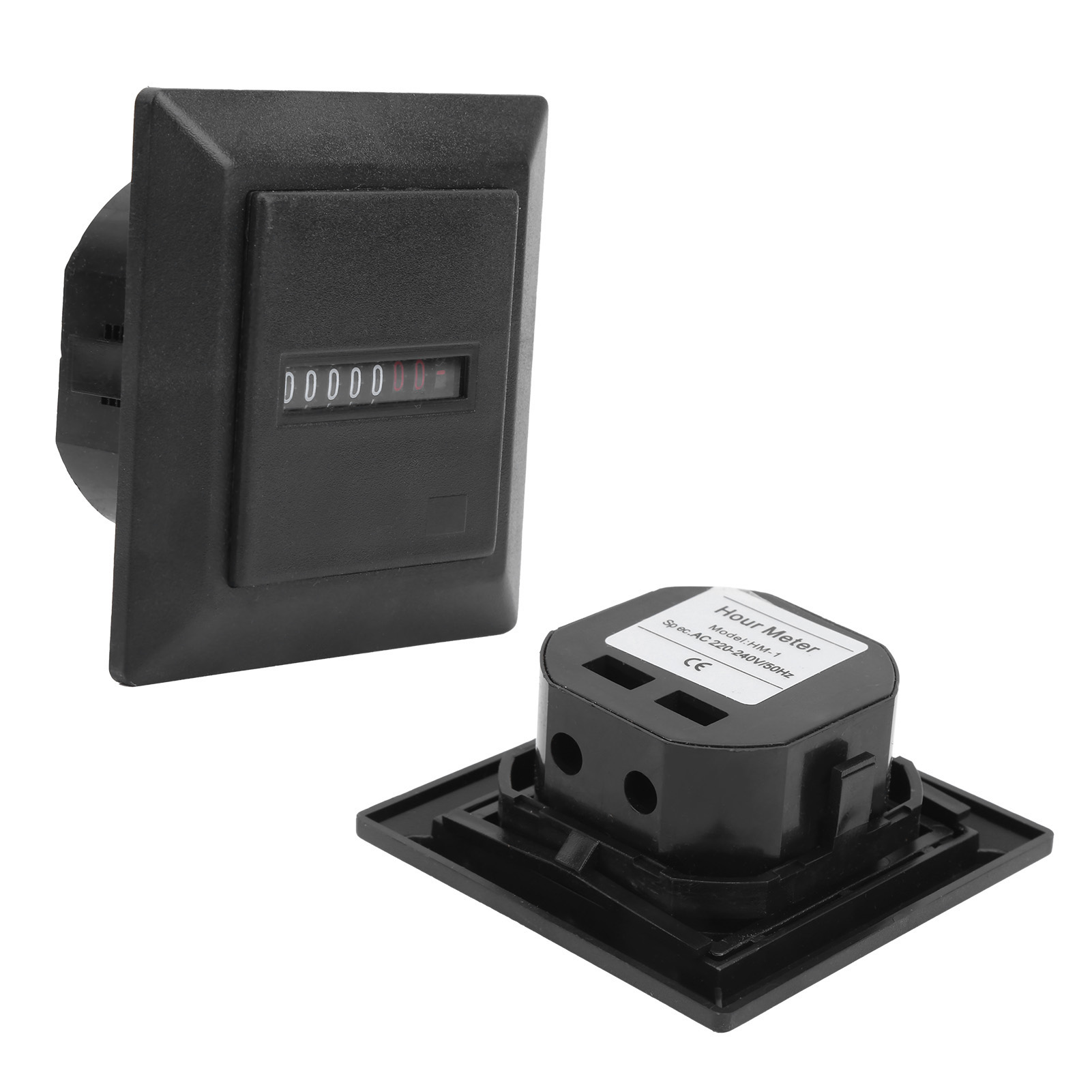 Digitaler Betriebsstundenzähler, Wechselstrom 220–240 V, 50 Hz, Timer, Werkzeuge Für Baumaschinen