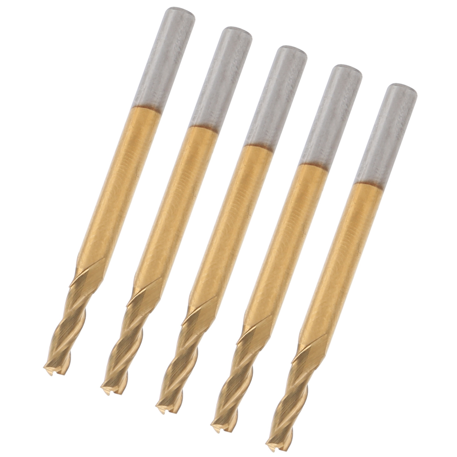 3-schneiden-fräser Mit Flachem Boden Aus Wolframstahl, Industriebedarf, 3,175 X 2,5 X 8 X 40