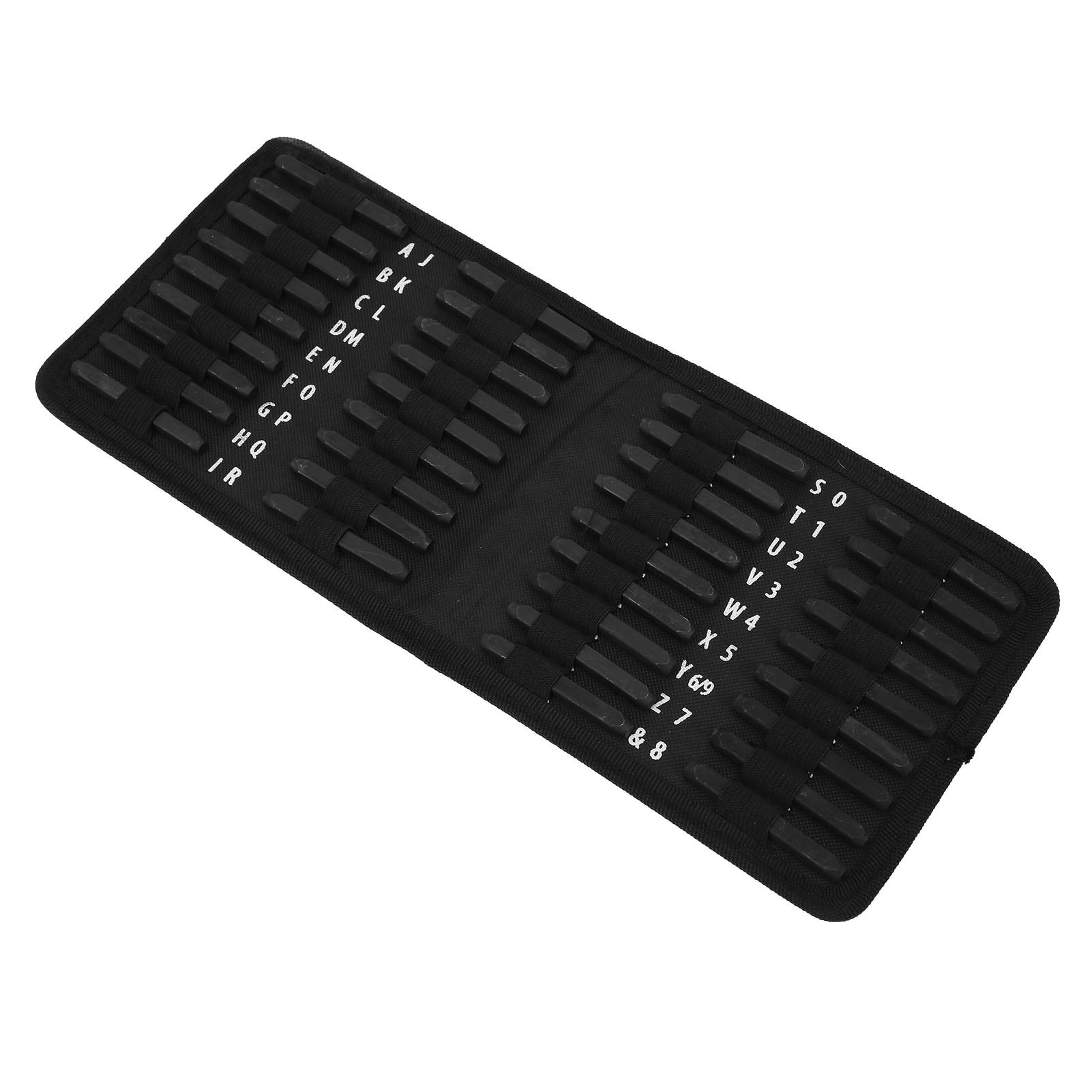36-teiliges Buchstaben- Und Zahlenstempelset Aus Werkzeugstahl Für Diy-lederarbeiten, Stempel- Und Pressset, 4 Mm