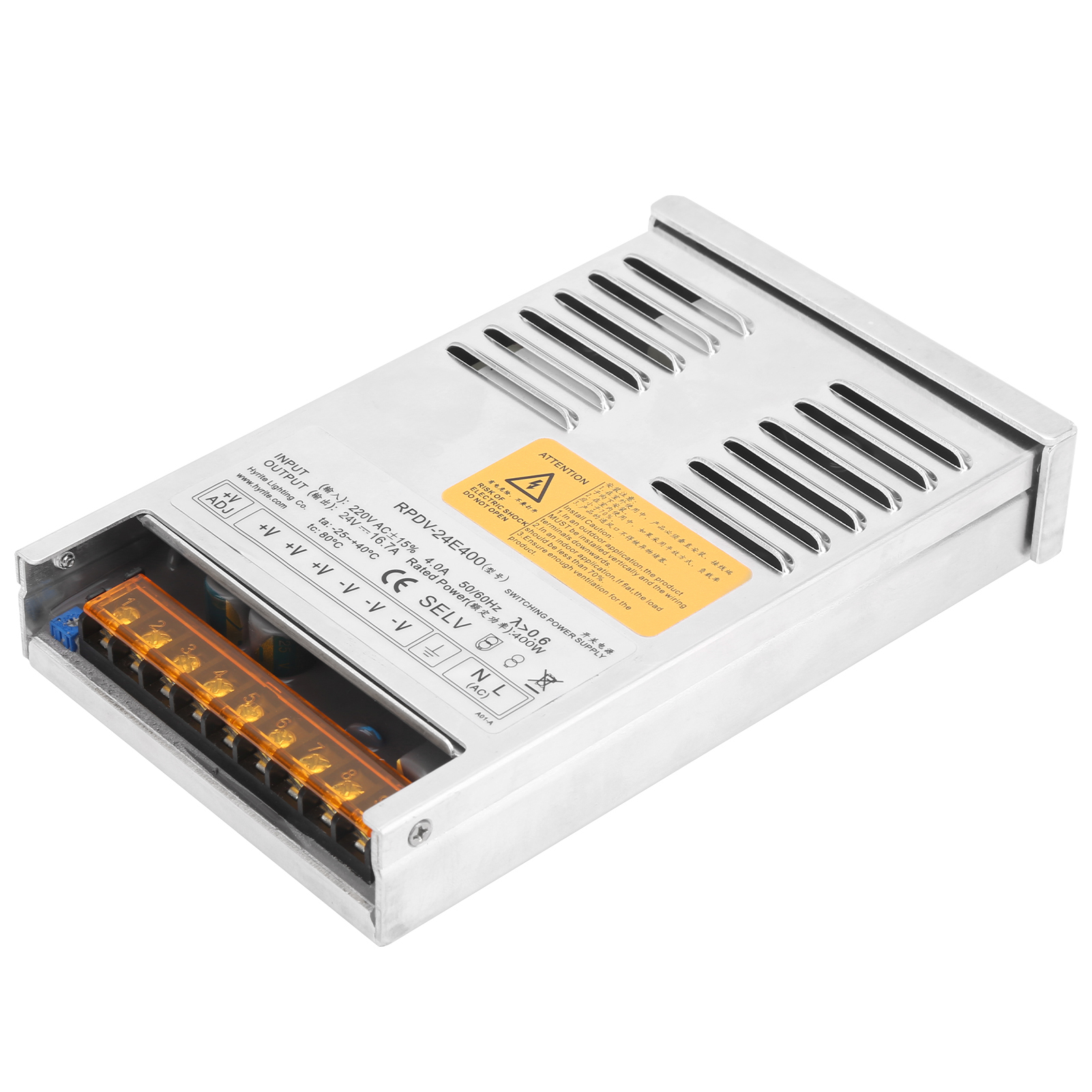 Led-schaltnetzteil, Regensicher, Für Außenwerbung, Technische Beleuchtung, Schalter Rpdv-24e400, 24 V