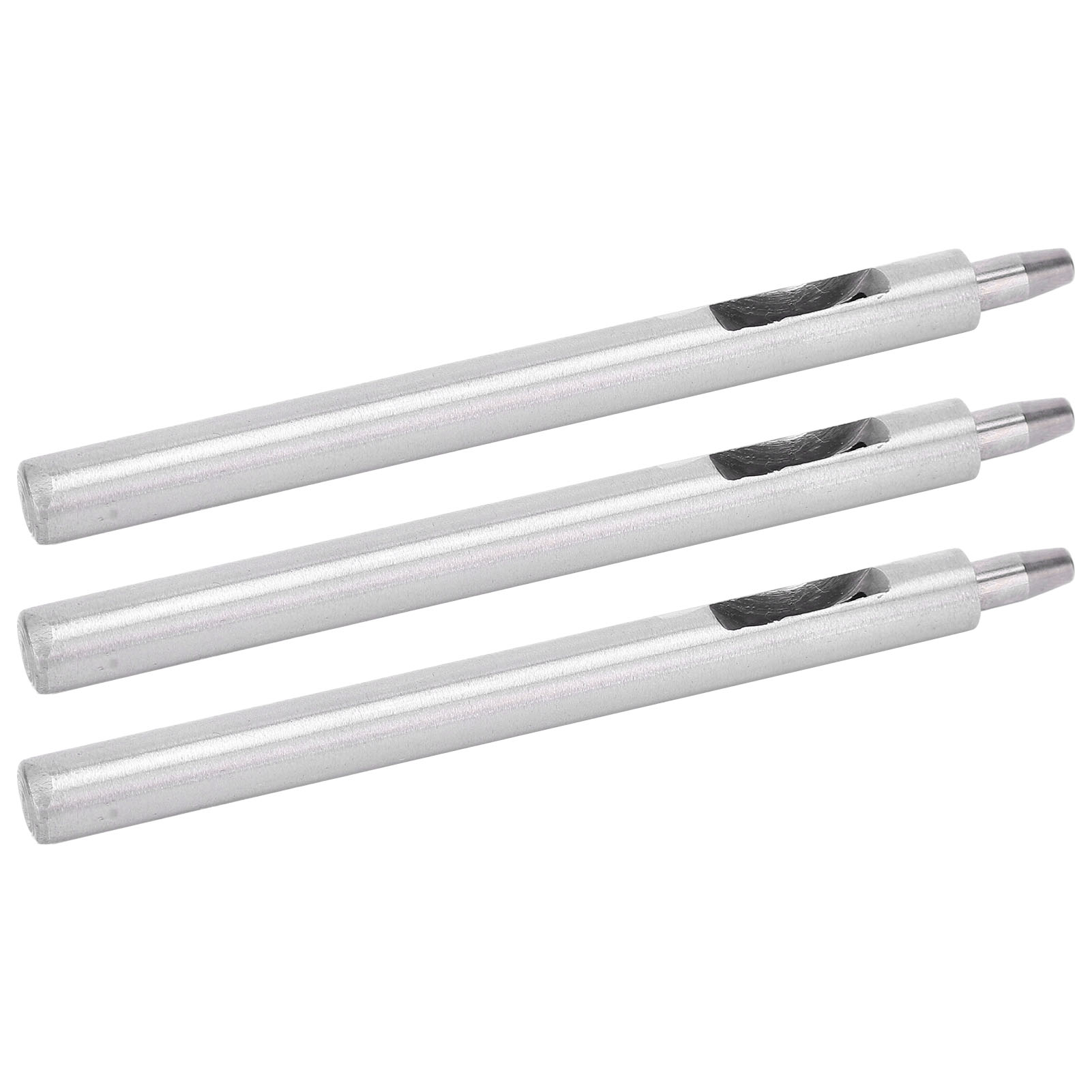 3-teiliges Rundlochwerkzeug Aus Legiertem Stahl, Diy-lederbastelzubehör, 3,5 Mm
