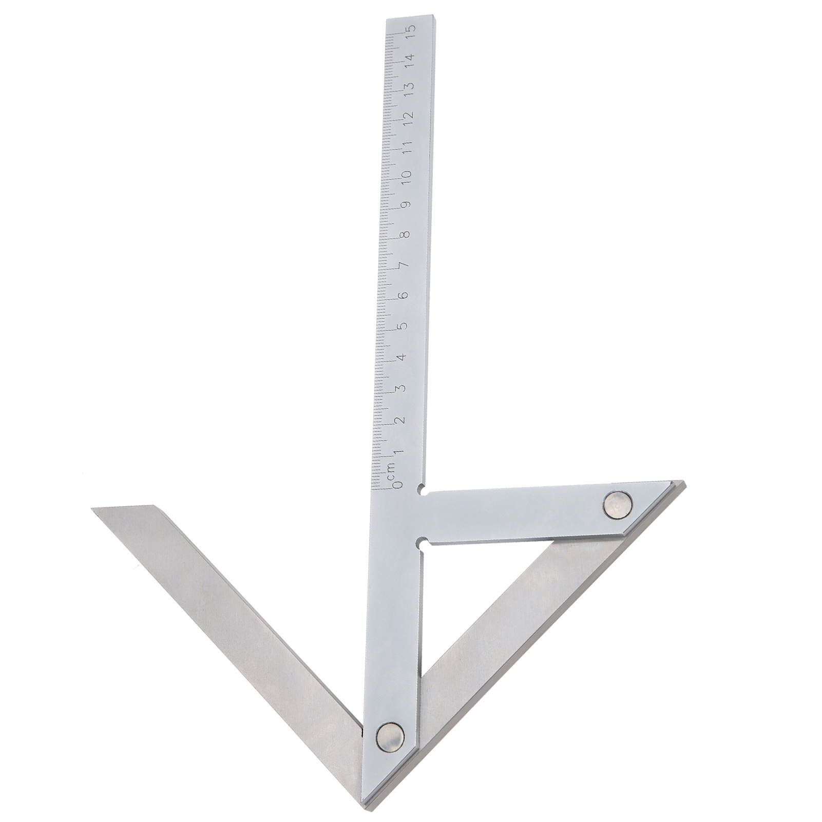 Hochpräziser Winkelmesser Aus Edelstahl Mit 45/90-grad-winkelmarkierung