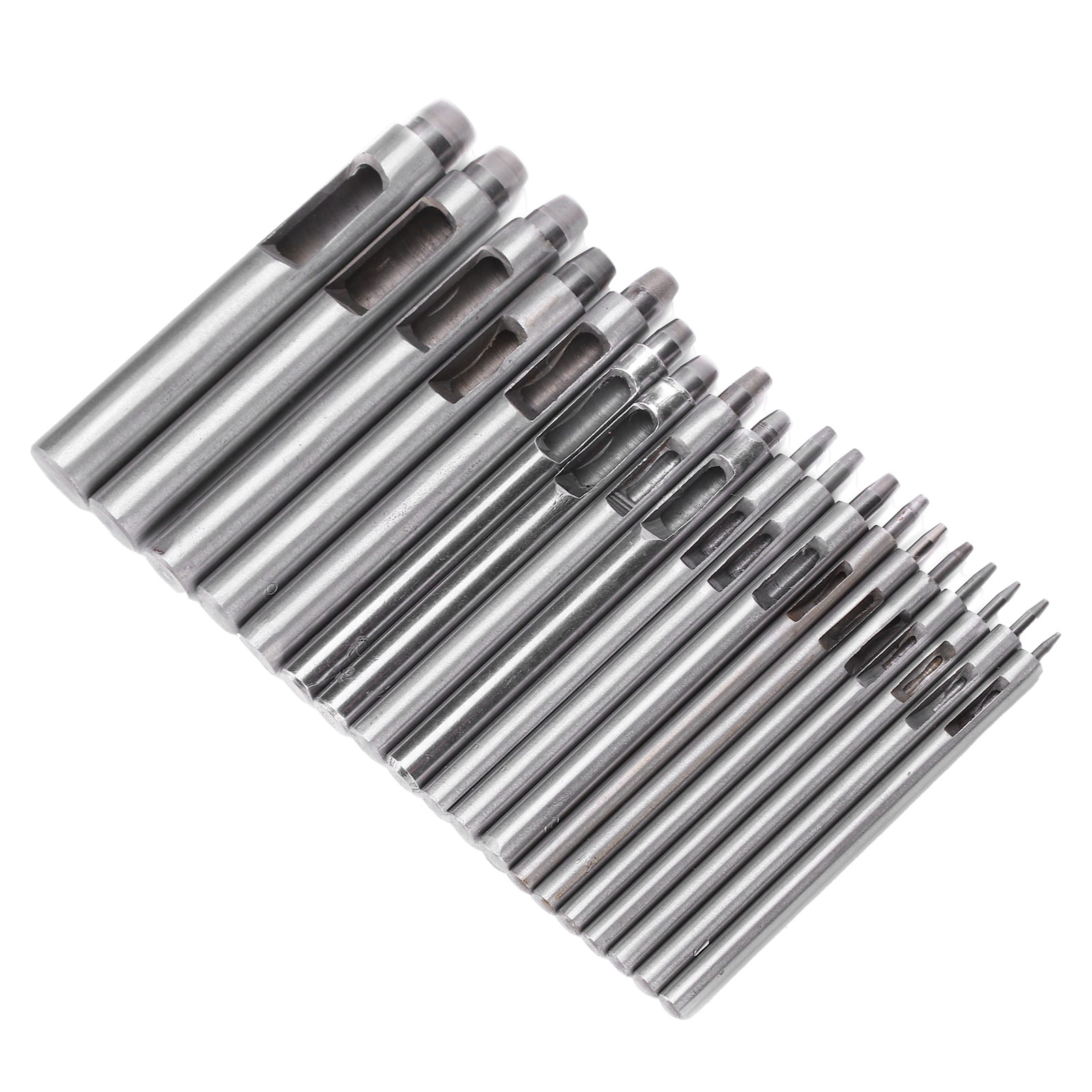 Lochstanzer-set, Gerade Und Rund, Ganzstahl, Lederhandwerk, Diy-zubehör, 0,5–10 Mm