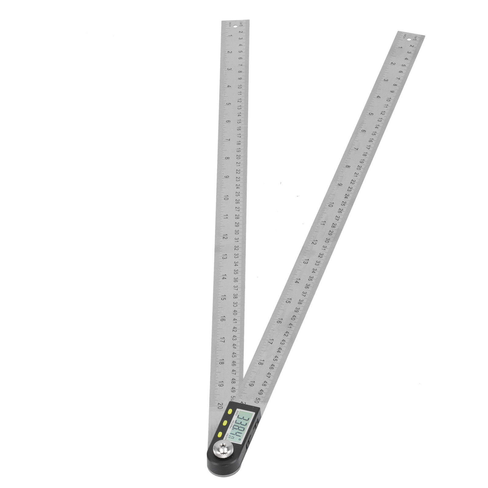 Digitaler Winkelmesser/lineal 2-in-1 Goniometer/winkelmesser Mit Display Für Automobile (0–500 Mm)
