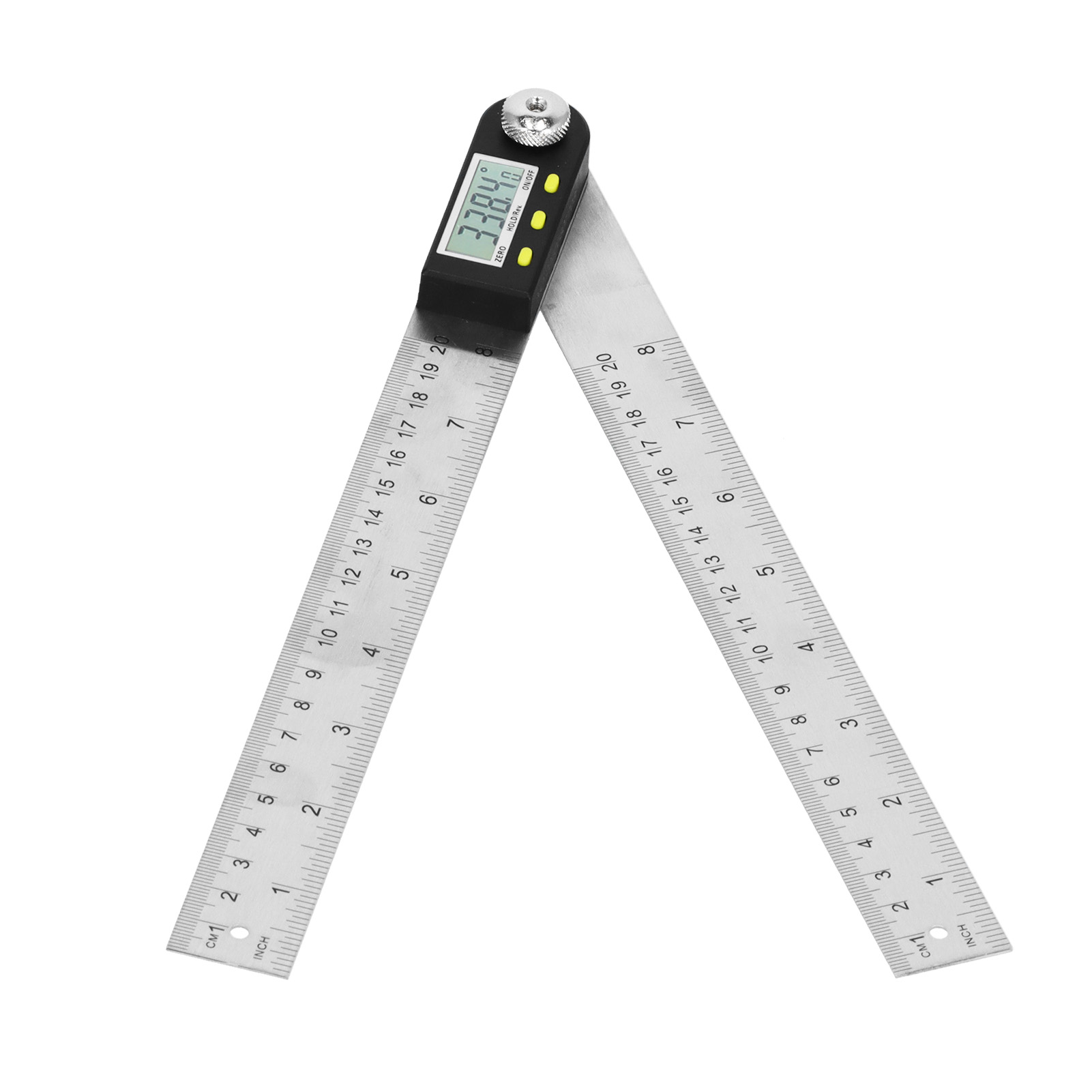 Digitaler Winkelmesser/lineal 2-in-1 Goniometer/winkelmesser Mit Display Für Automobile (0–200 Mm)