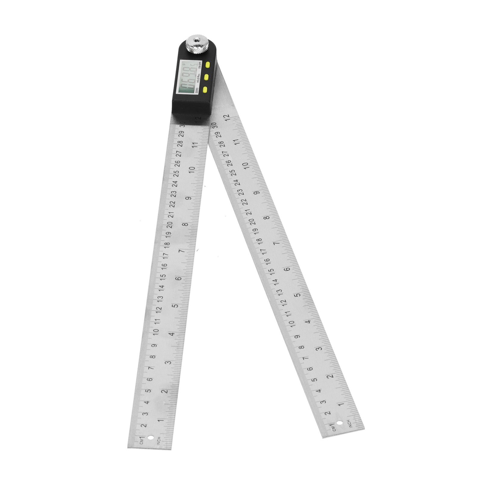 Digitaler Winkelmesser/lineal 2-in-1 Goniometer/winkelmesser Mit Display Für Automobile (0–300 Mm)