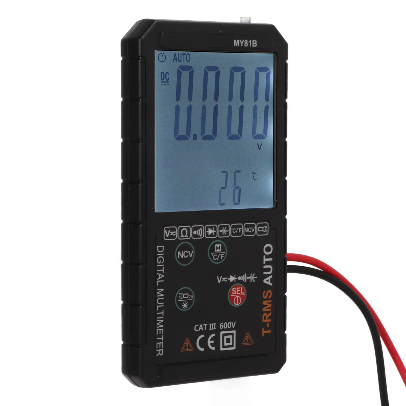 My81b Digitalmultimeter Mit Großem Bildschirm, Multifunktions-touchscreen, Automatisches Prüfgerät Zur Identifizierung