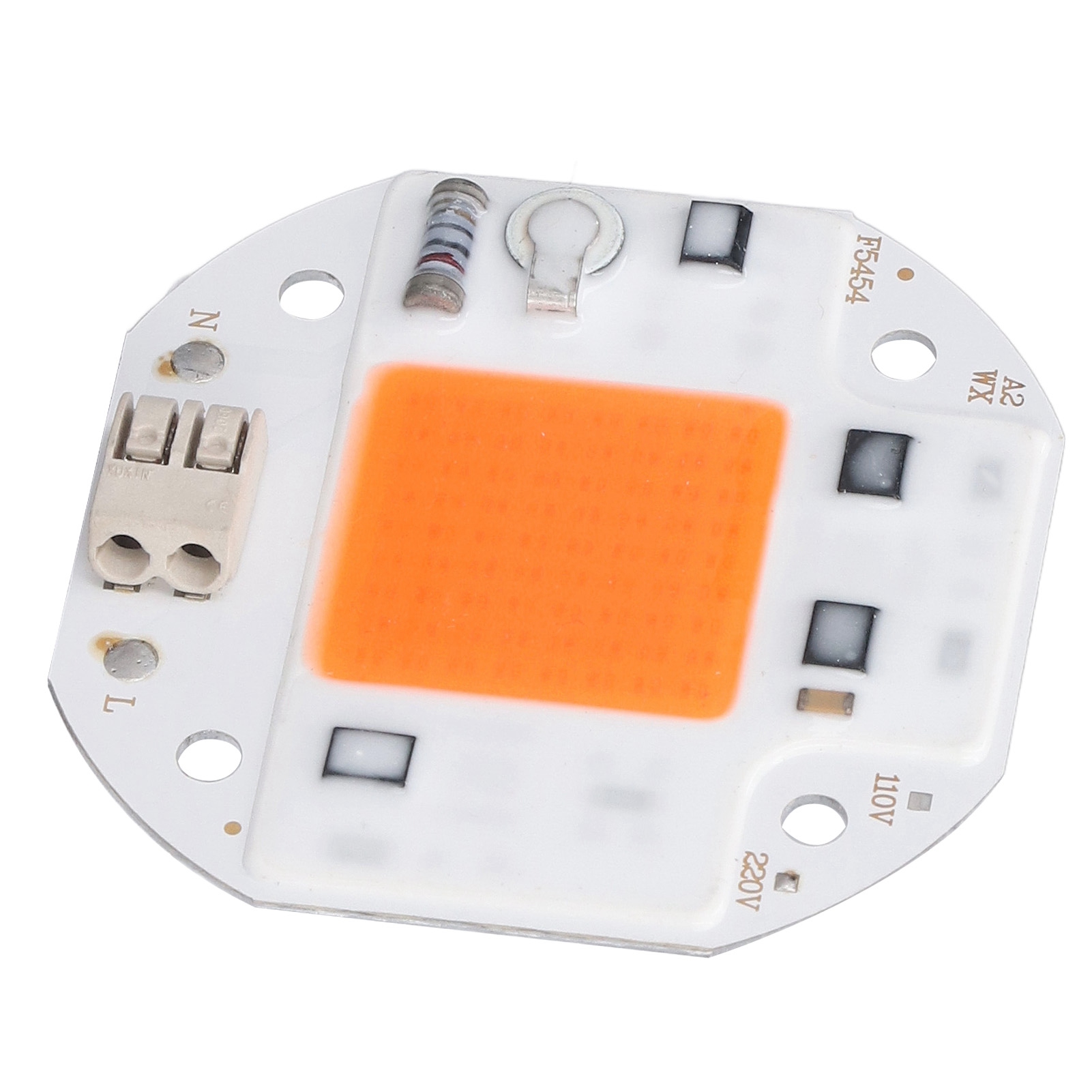 Hochleistungs-led-chip-pflanzenlampe (380–800 Nm, Cob-lampenperlen, Treiberlos) Für Diy-hydroponik-anbau, 220 V, 70 W