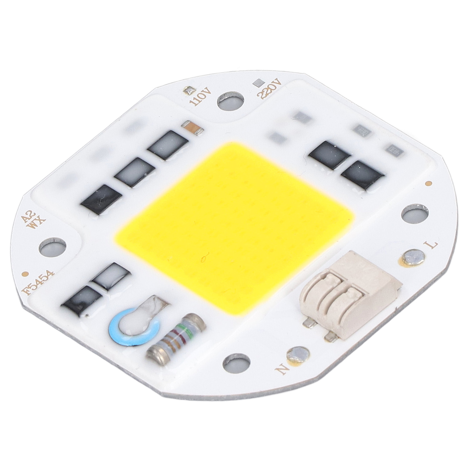 Cob-lampenperle, Hochleistungs-led-chip, Helle Cob-lichtquelle, Treiberlos, Für Diy-beleuchtung, 110 V, 100 W, Warmweiß (2800 K–3500 K)