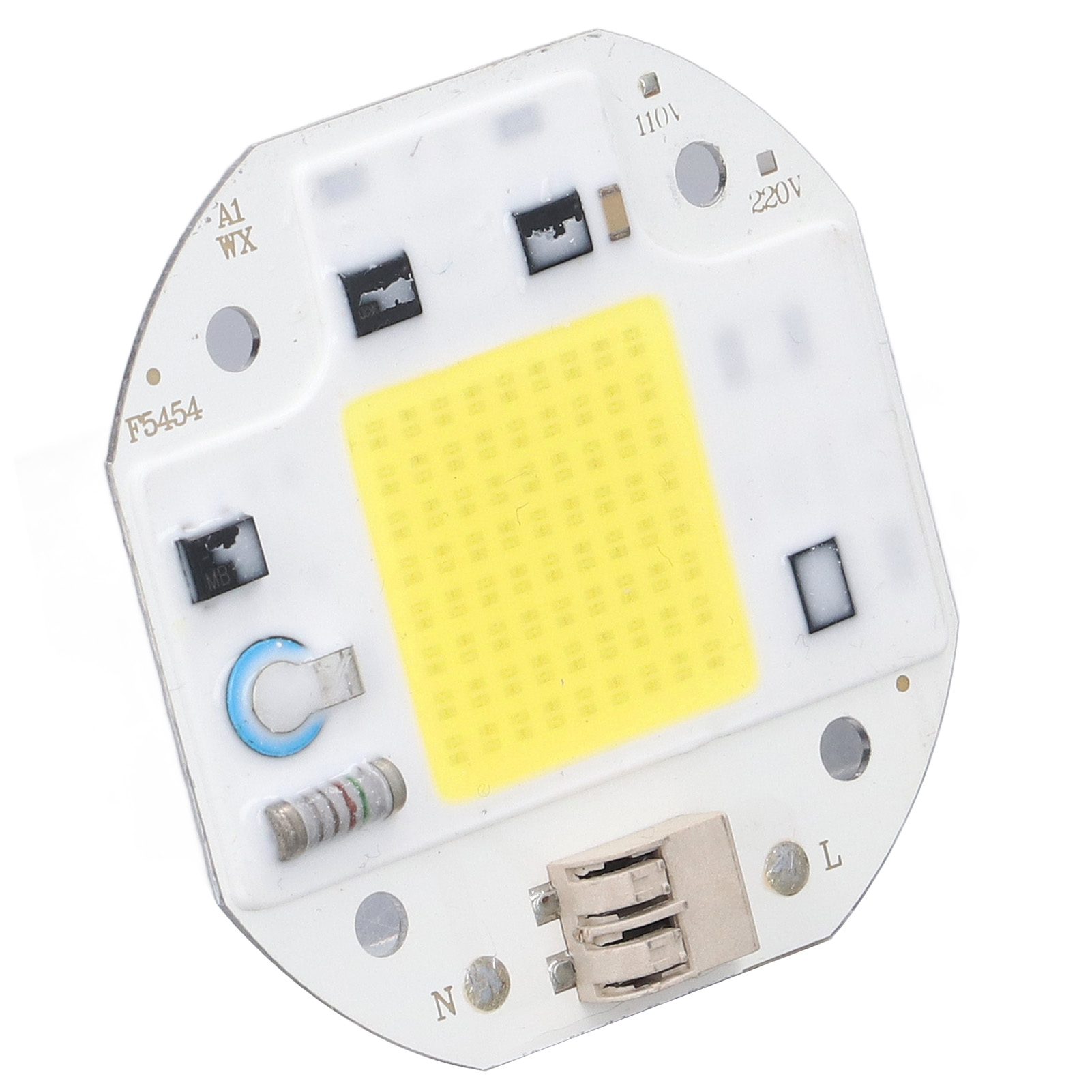 Cob-lampenperle, Hochleistungs-led-chip, Helle Cob-lichtquelle, Treiberlos, Für Diy-beleuchtung, 110 V, 70 W, Kaltweiß (5800 K–6500 K)