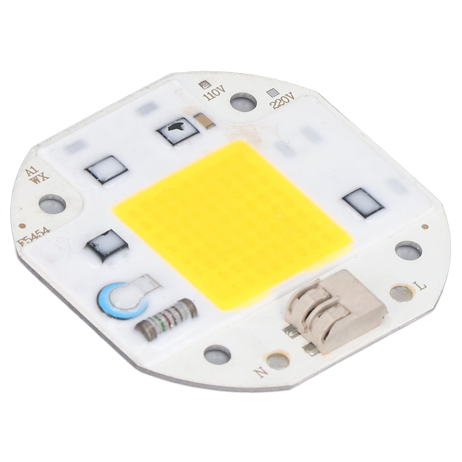 Cob-lampenperle, Hochleistungs-led-chip, Helle Cob-lichtquelle, Treiberlos, Für Diy-beleuchtung, 110 V, 70 W, Warmweiß (2800 K–3500 K)